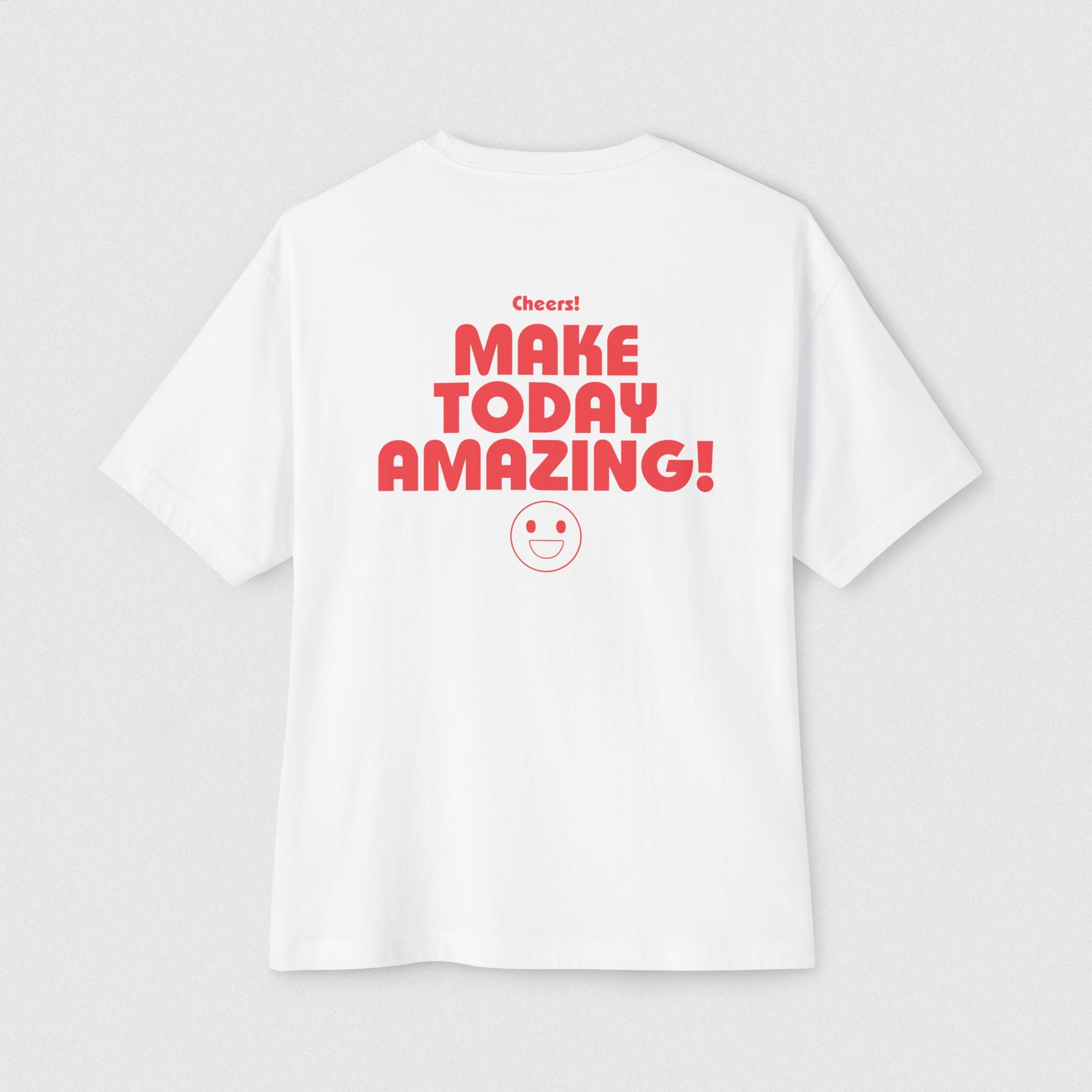 Make Today Amazing! Men's Oversized Boxy Tee