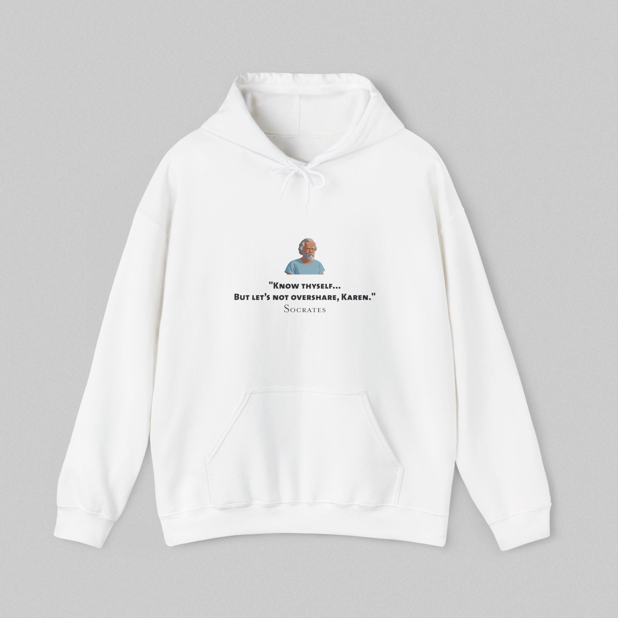 Know thyself - Socrates Women's Hoodie