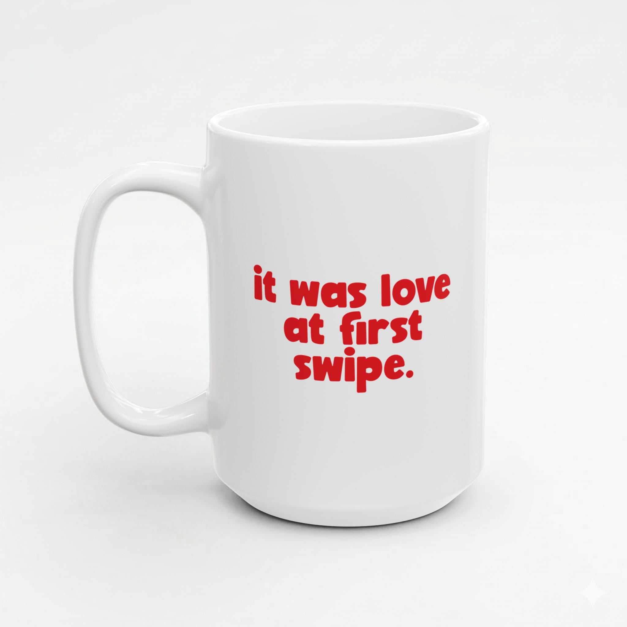 Love at First Swipe! Mug