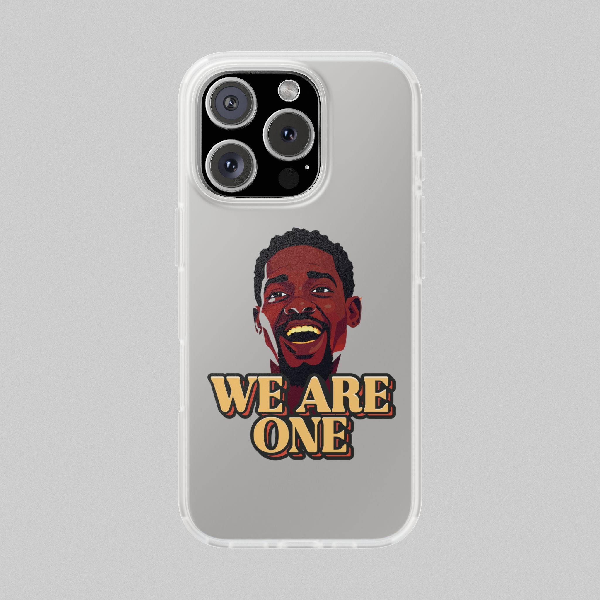 We Are One! Clear Phone Case