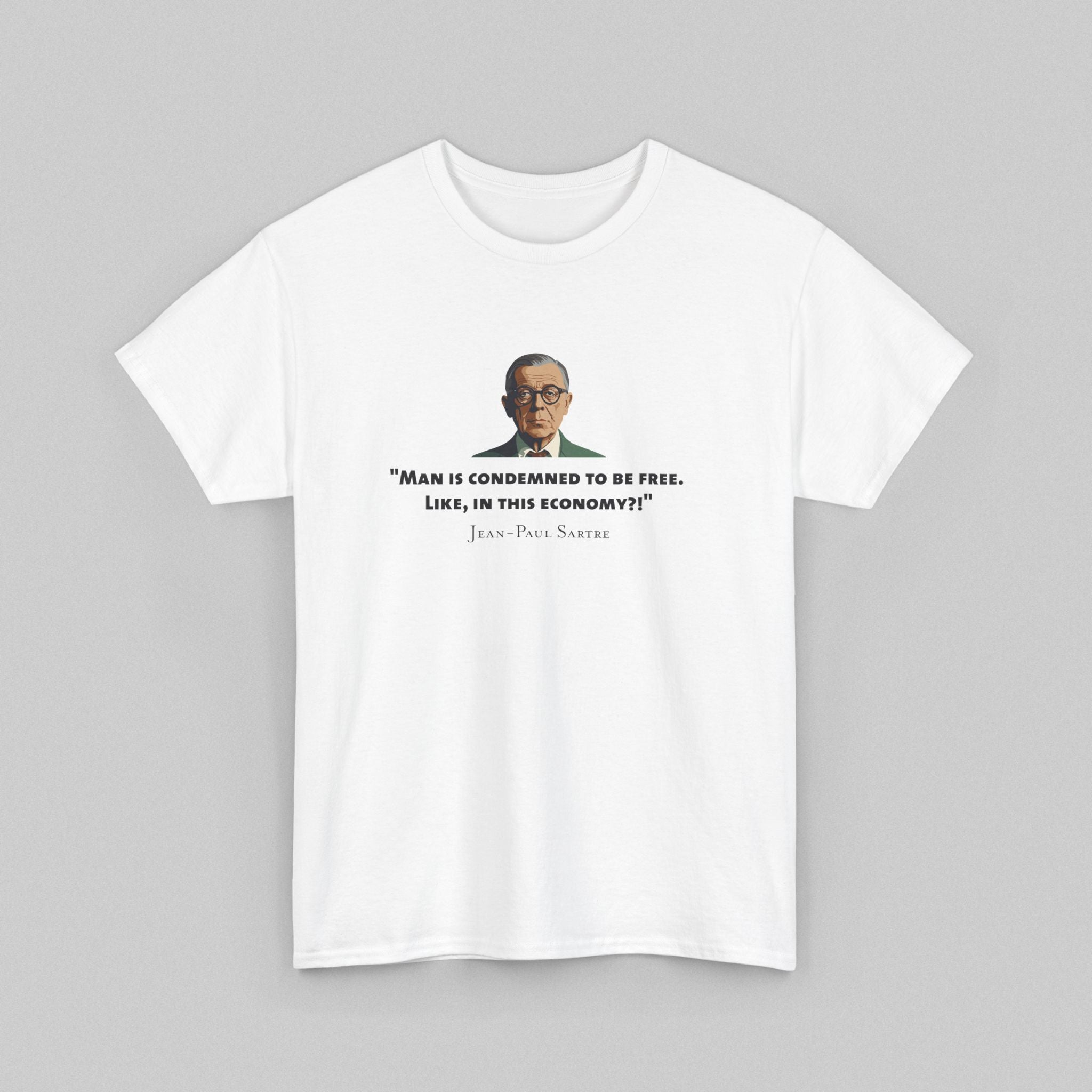 Man condemned - Sartre  Men's T-Shirt