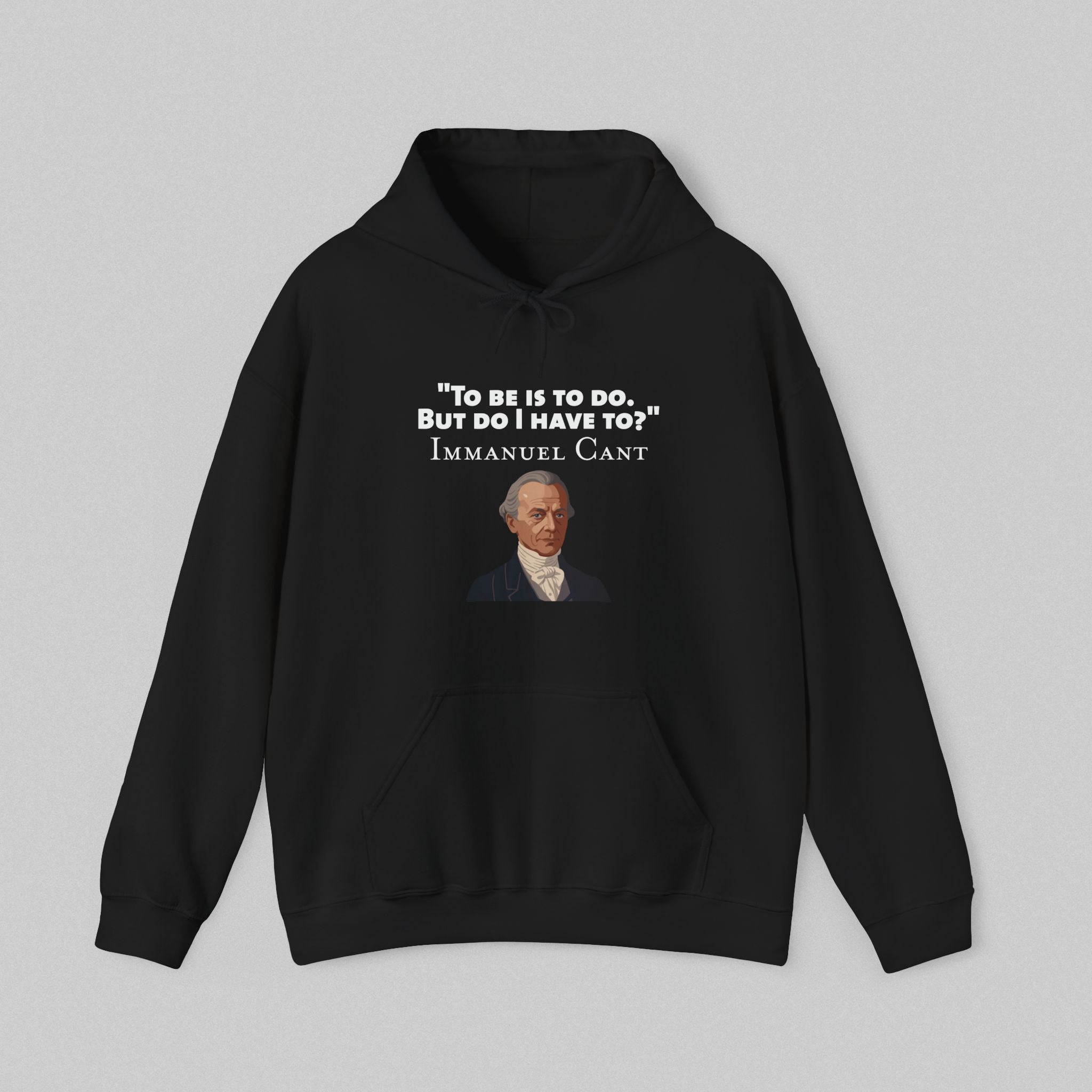 To be - Immanuel Kant Men's Hoodie