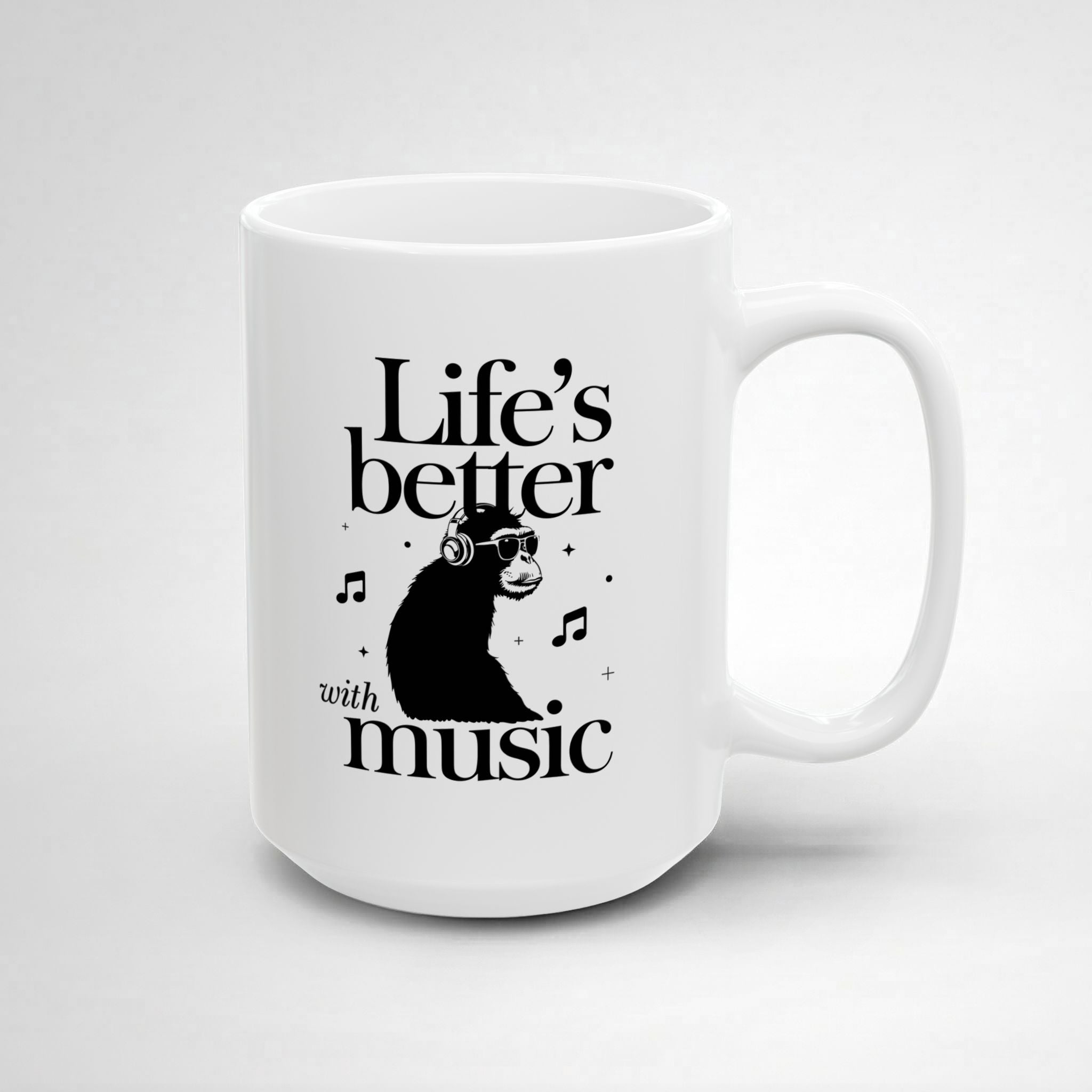 Life's Better with Music! Mug