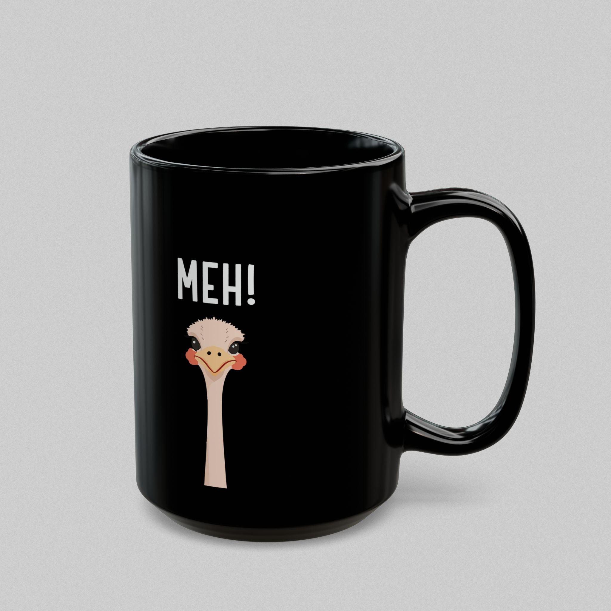 MEH! Black Mug