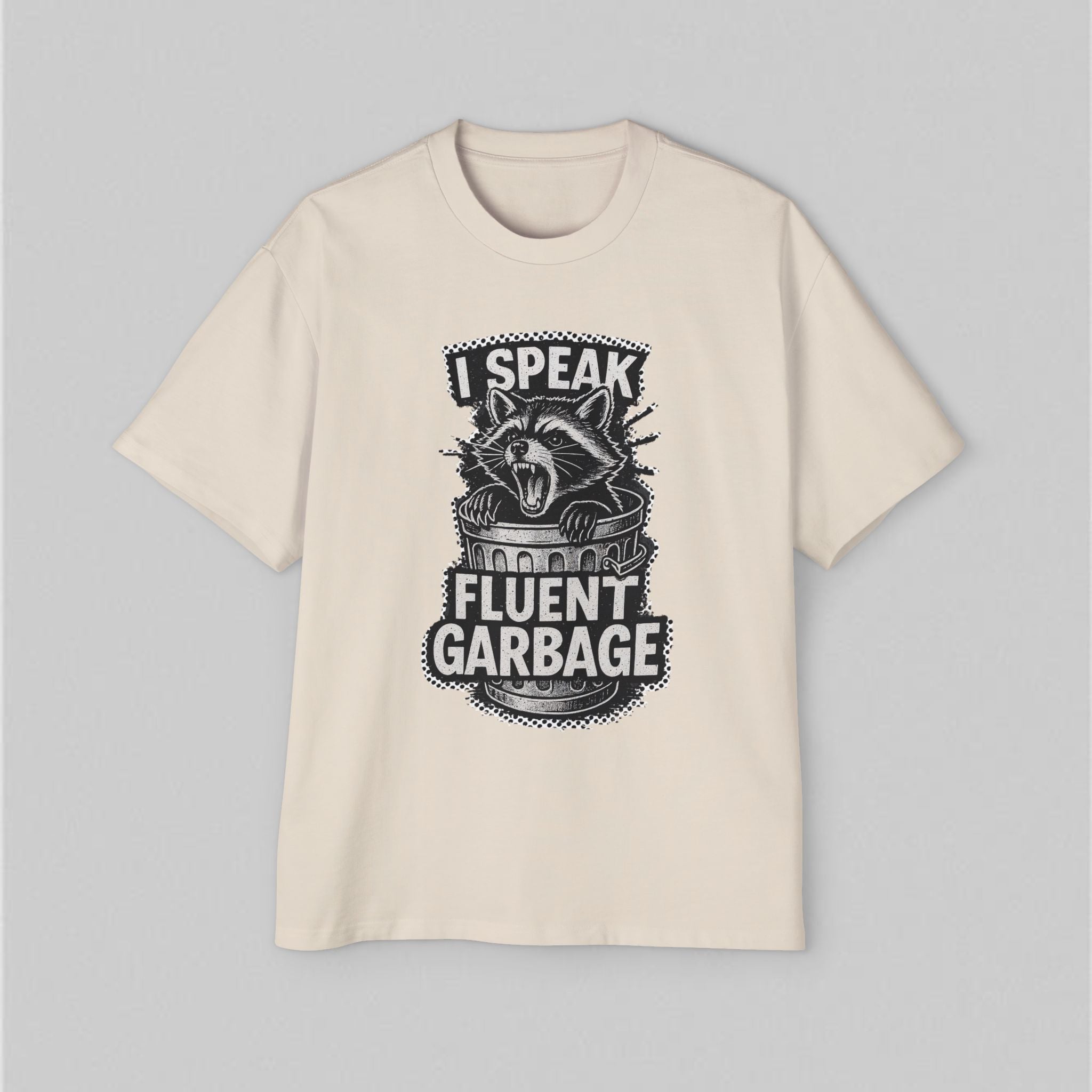 Fluent Garbage! Men's Oversized T-Shirt