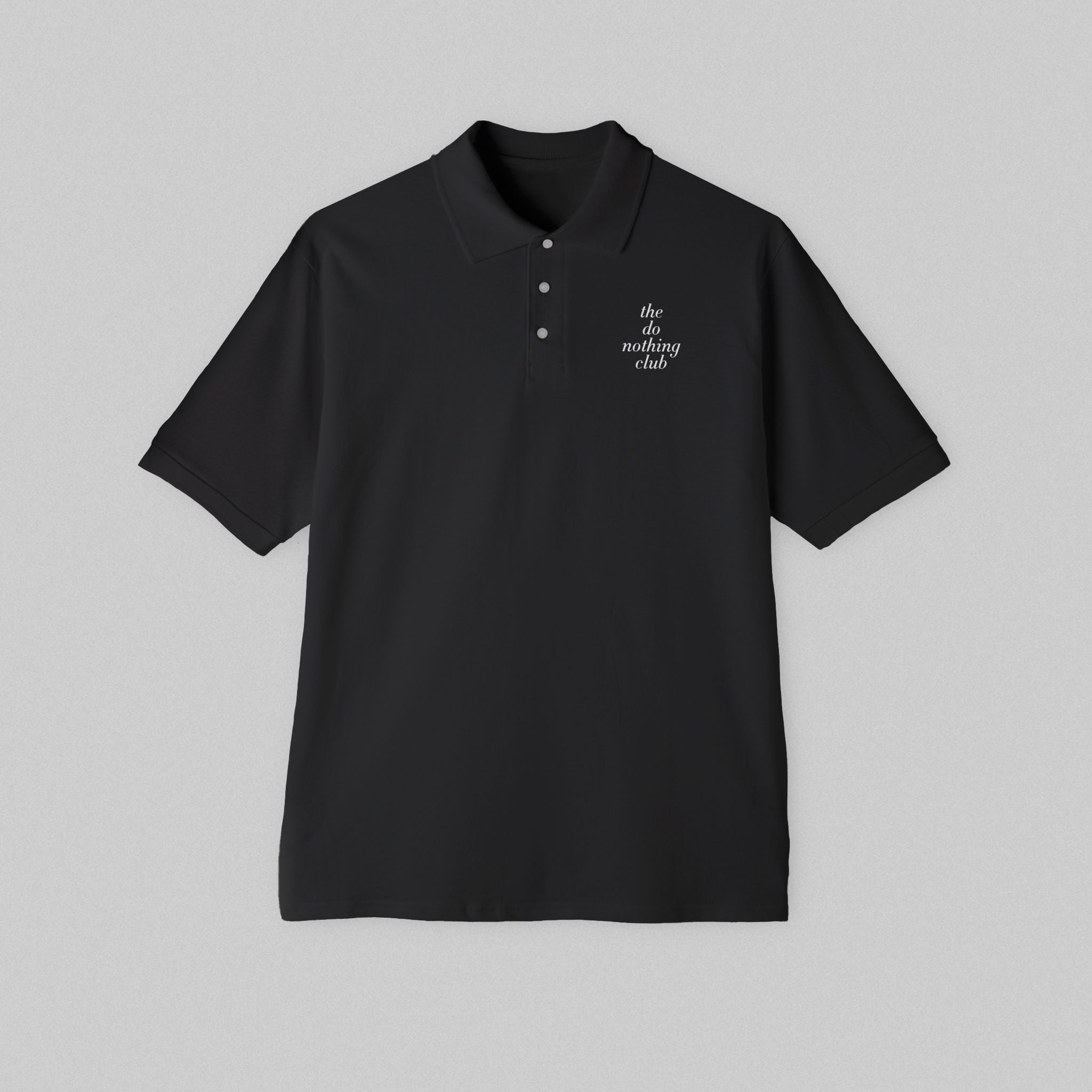 The Do Nothing Club! Men’s Polo Shirt