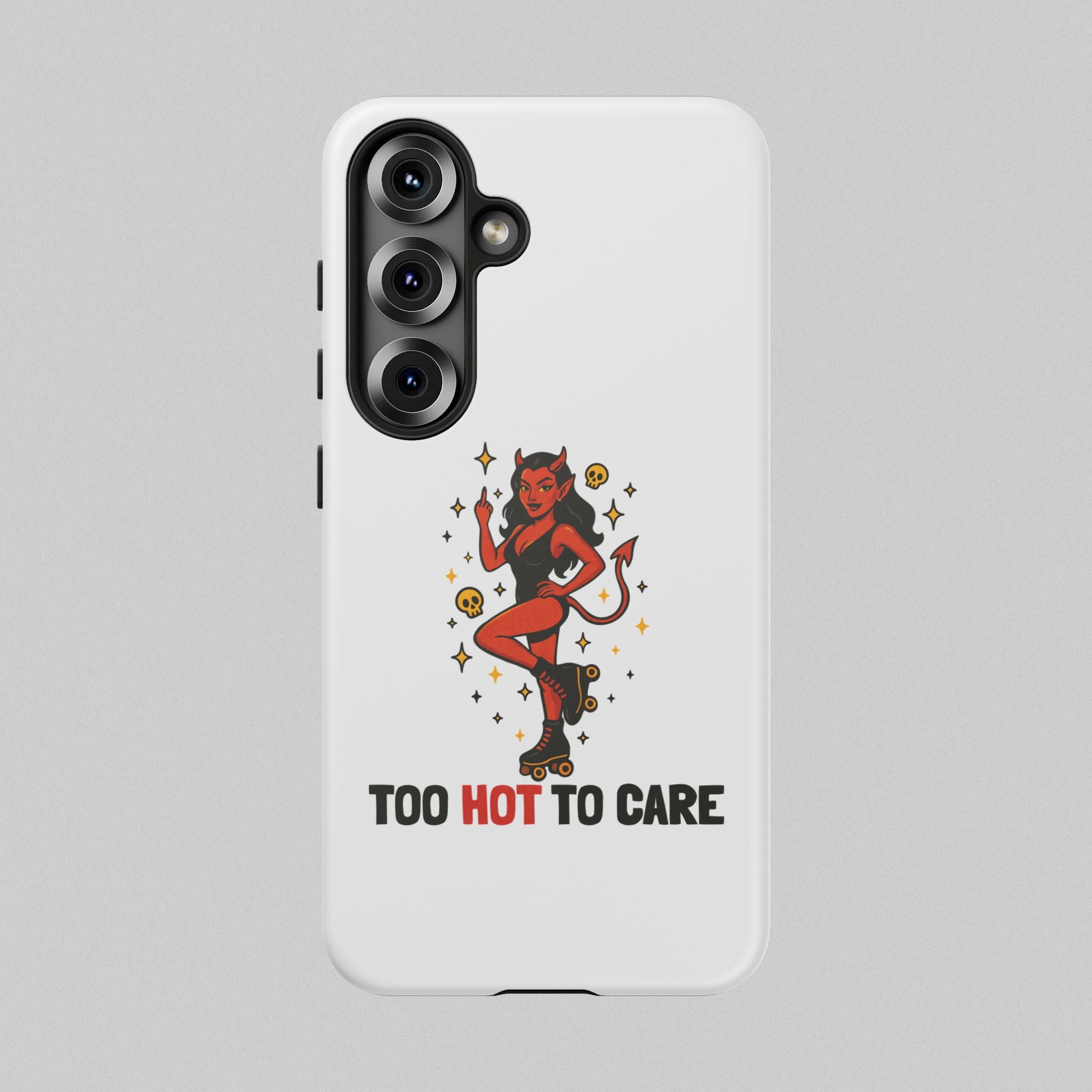 Too Hot to Care! Phone Case