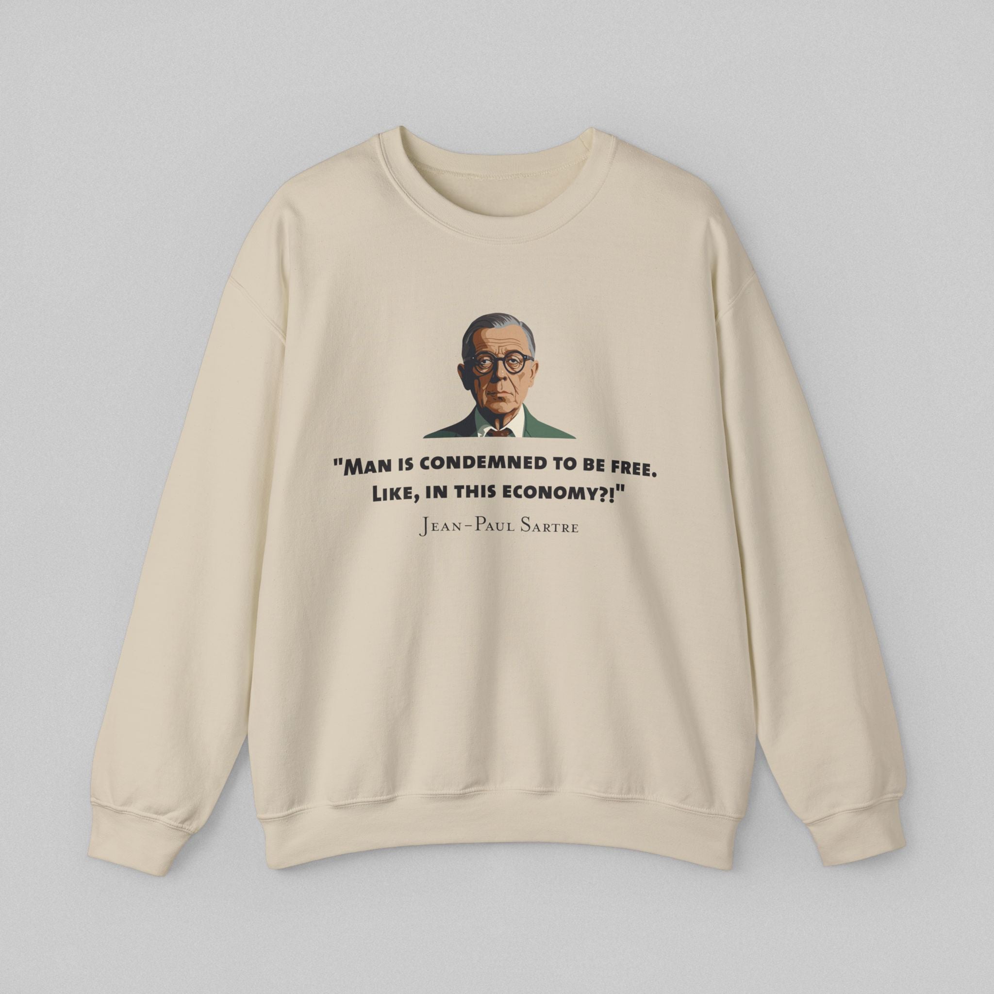 Sartre’s Reality Men's Sweatshirt