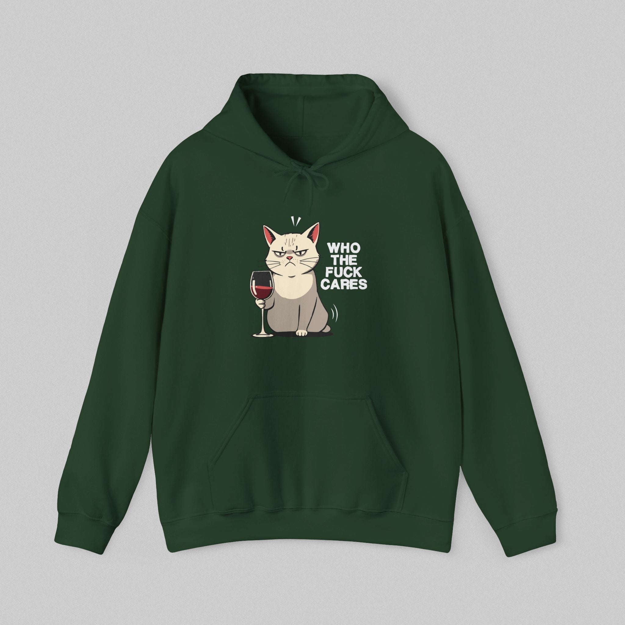 Who the Fuck Cares Women's Hoodie