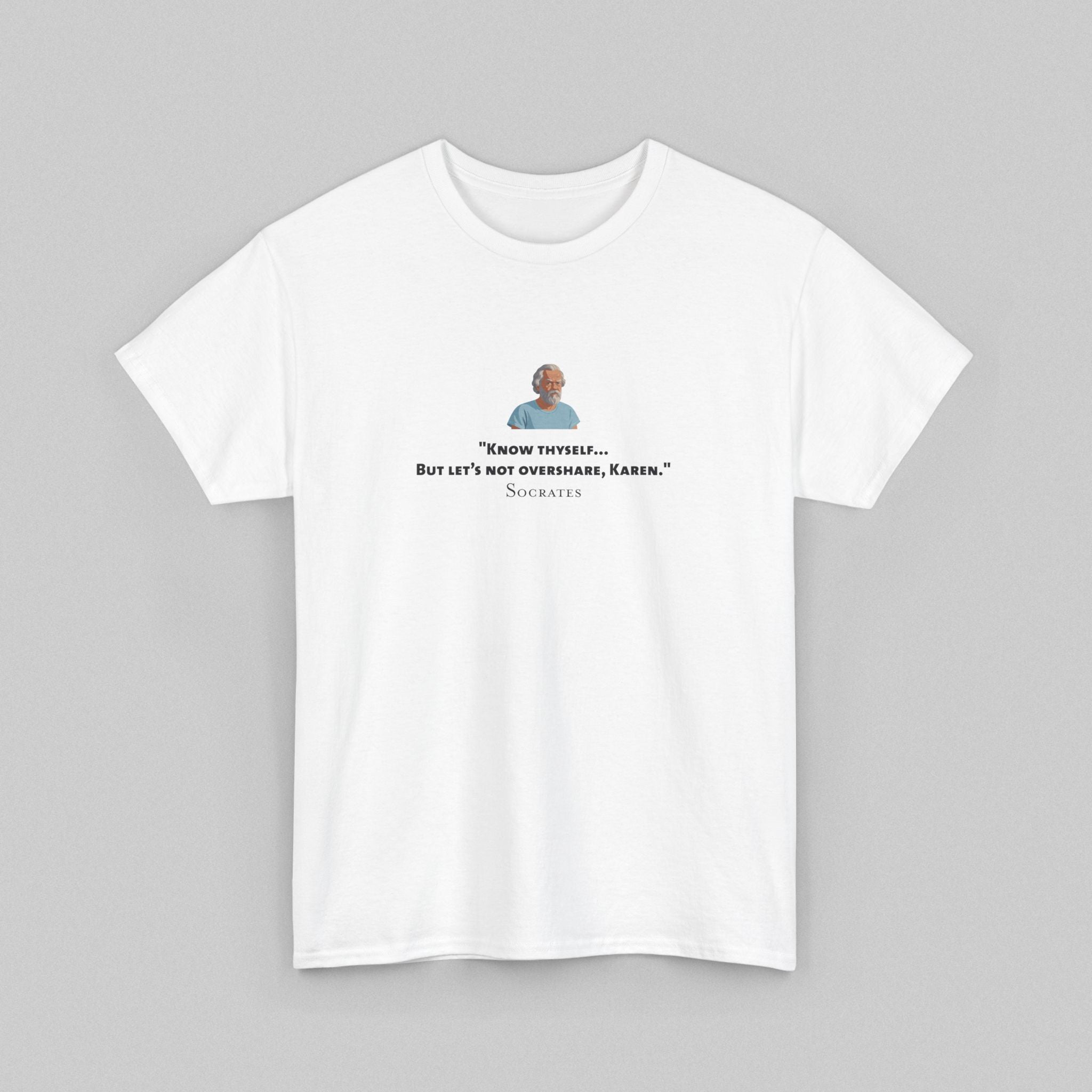 Know thyself - Socrates Men's T-Shirt