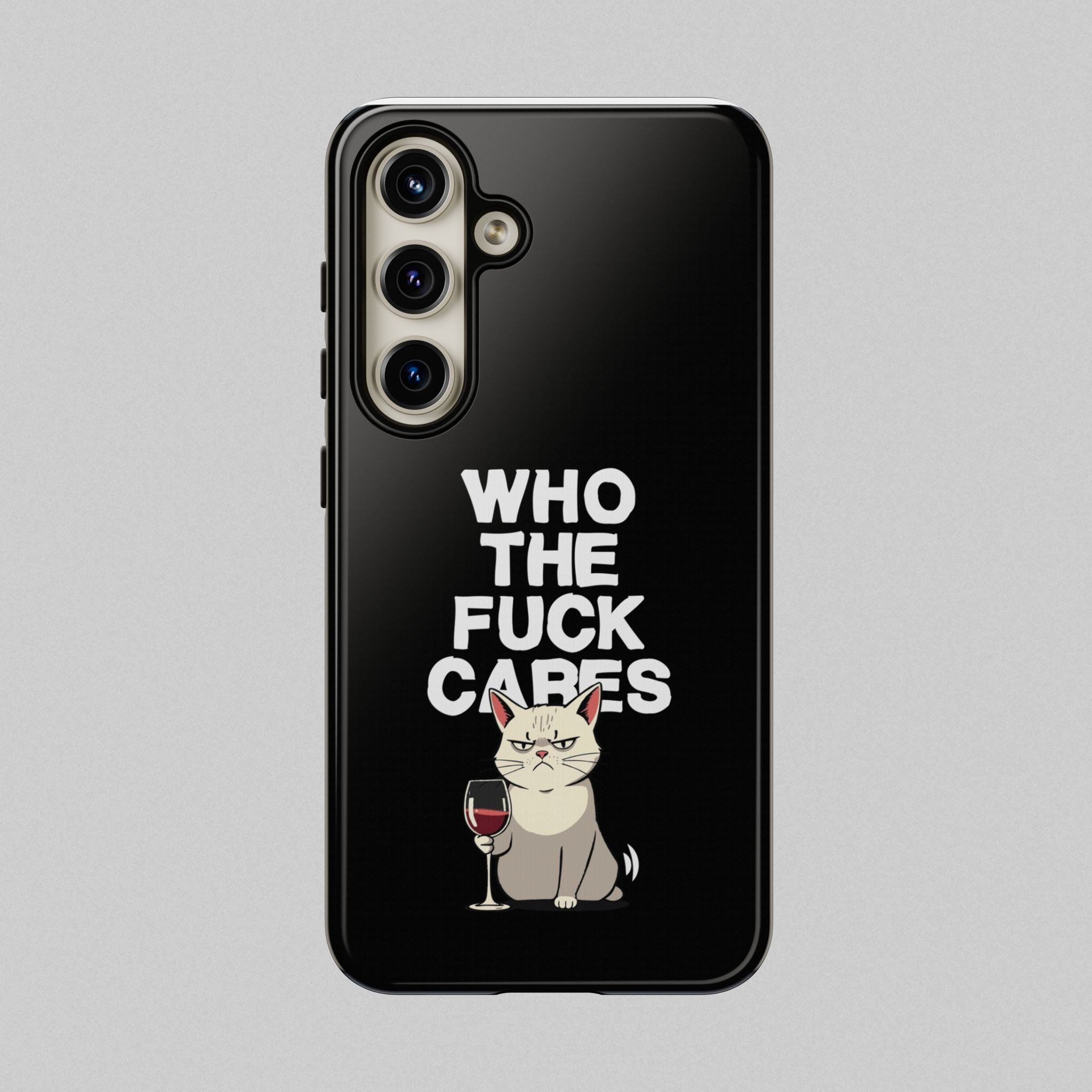 Who the Fuck Cares! Phone Case