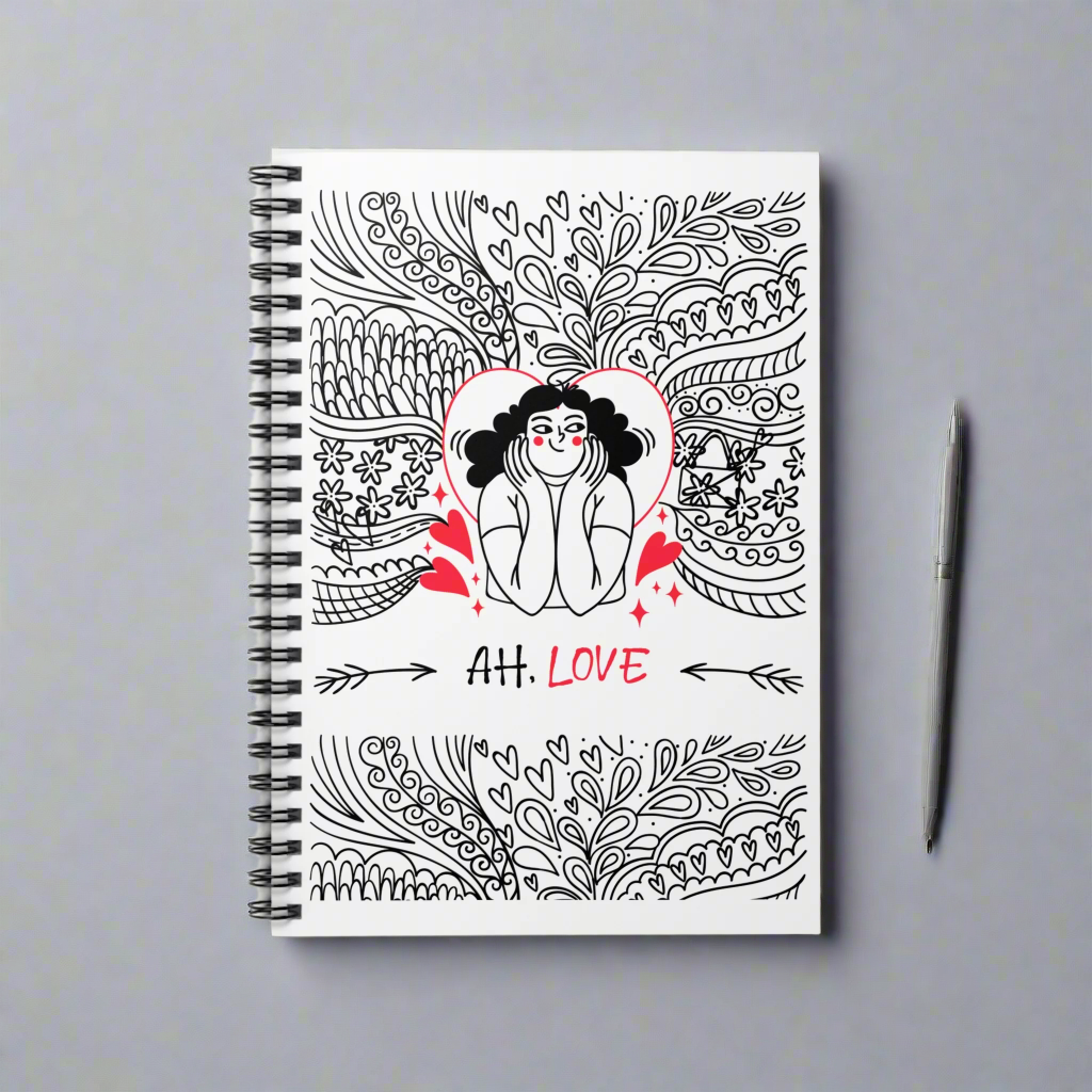 Ah, Love! Spiral Notebook