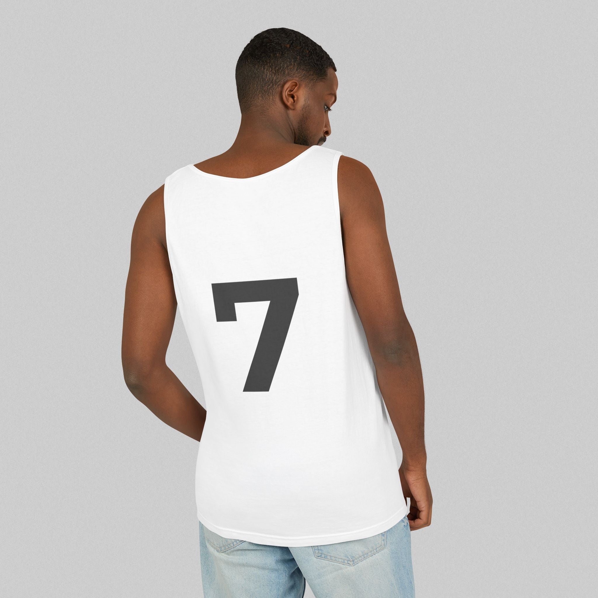 'Bold Number 7' Men Tank top