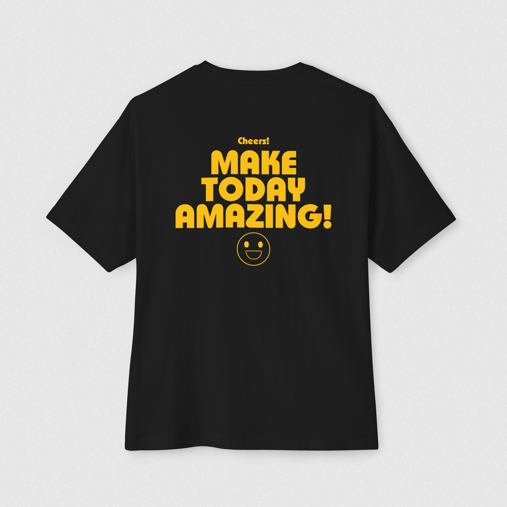 Make Today Amazing! Men's Oversized Boxy Tee