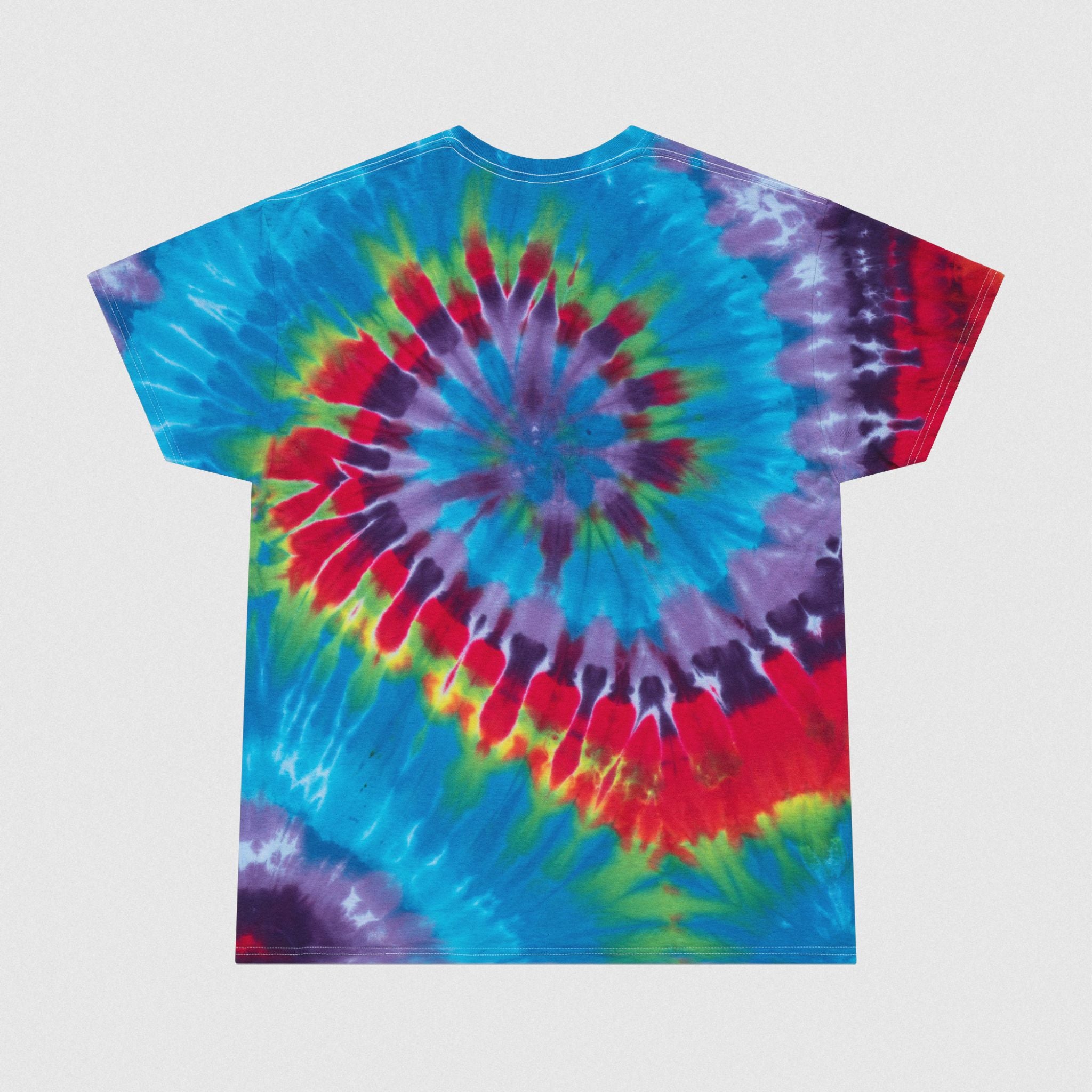 Sacred Pyramids Spiral Men's Tie dye T-shirt