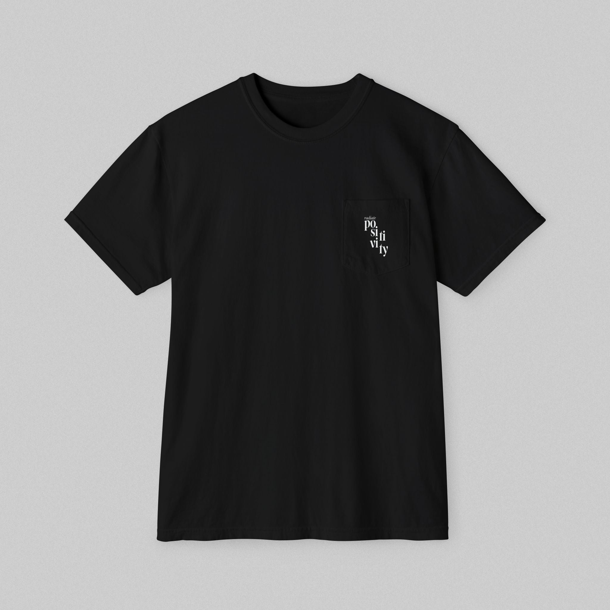 Radiate Positivity! Men's Pocket T-Shirt