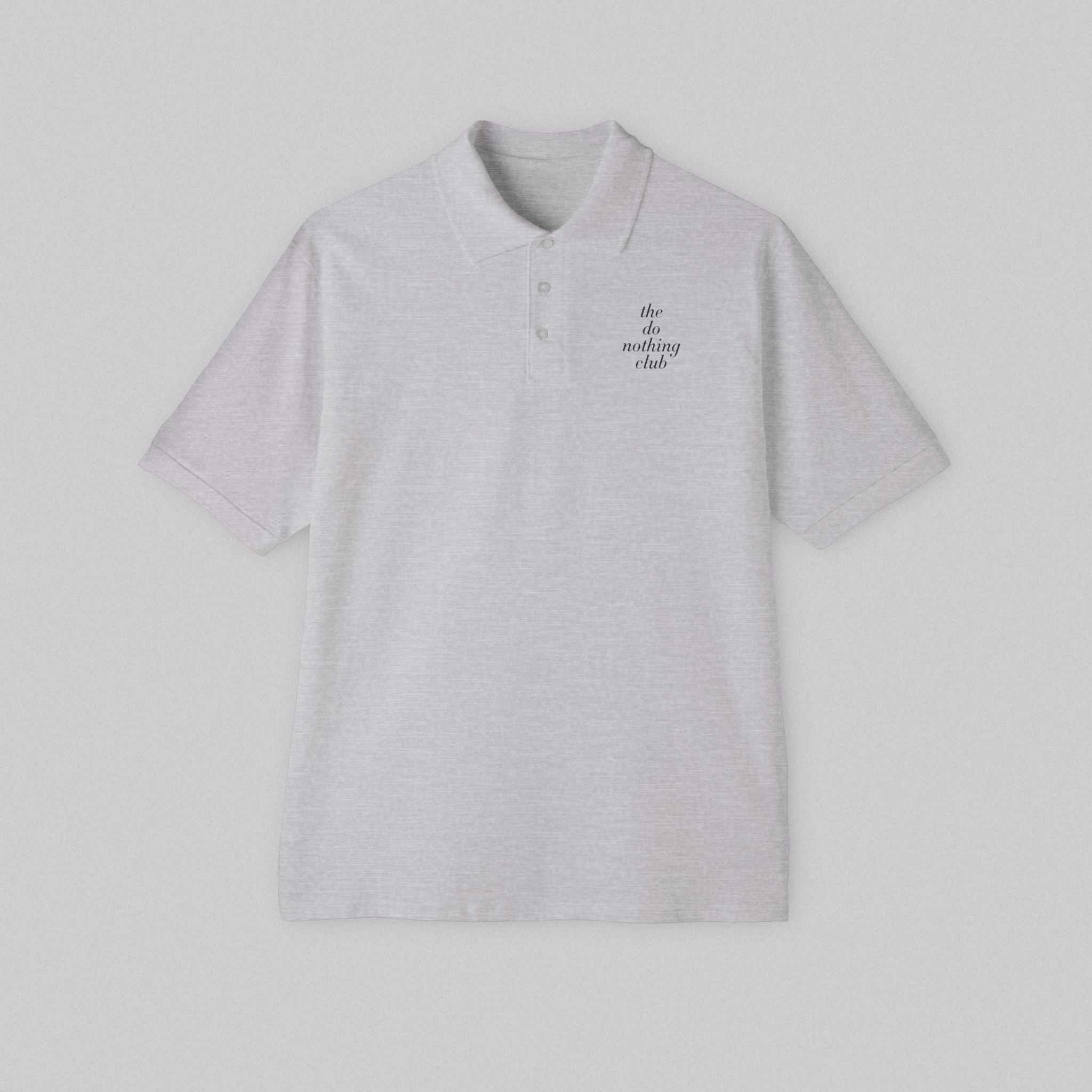 The Do Nothing Club! Men’s Polo Shirt