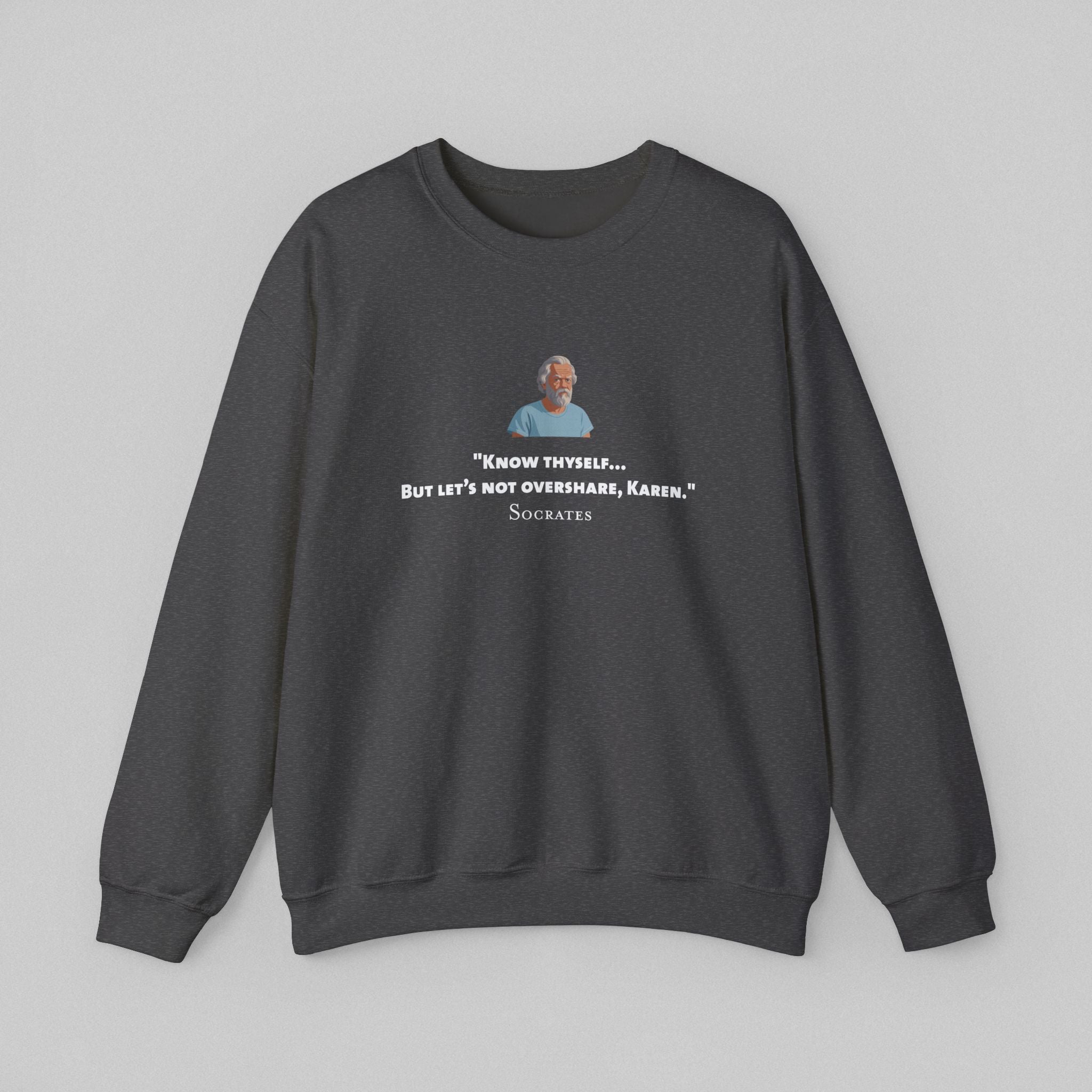 Know Thyself - Socrates Men's Sweatshirt