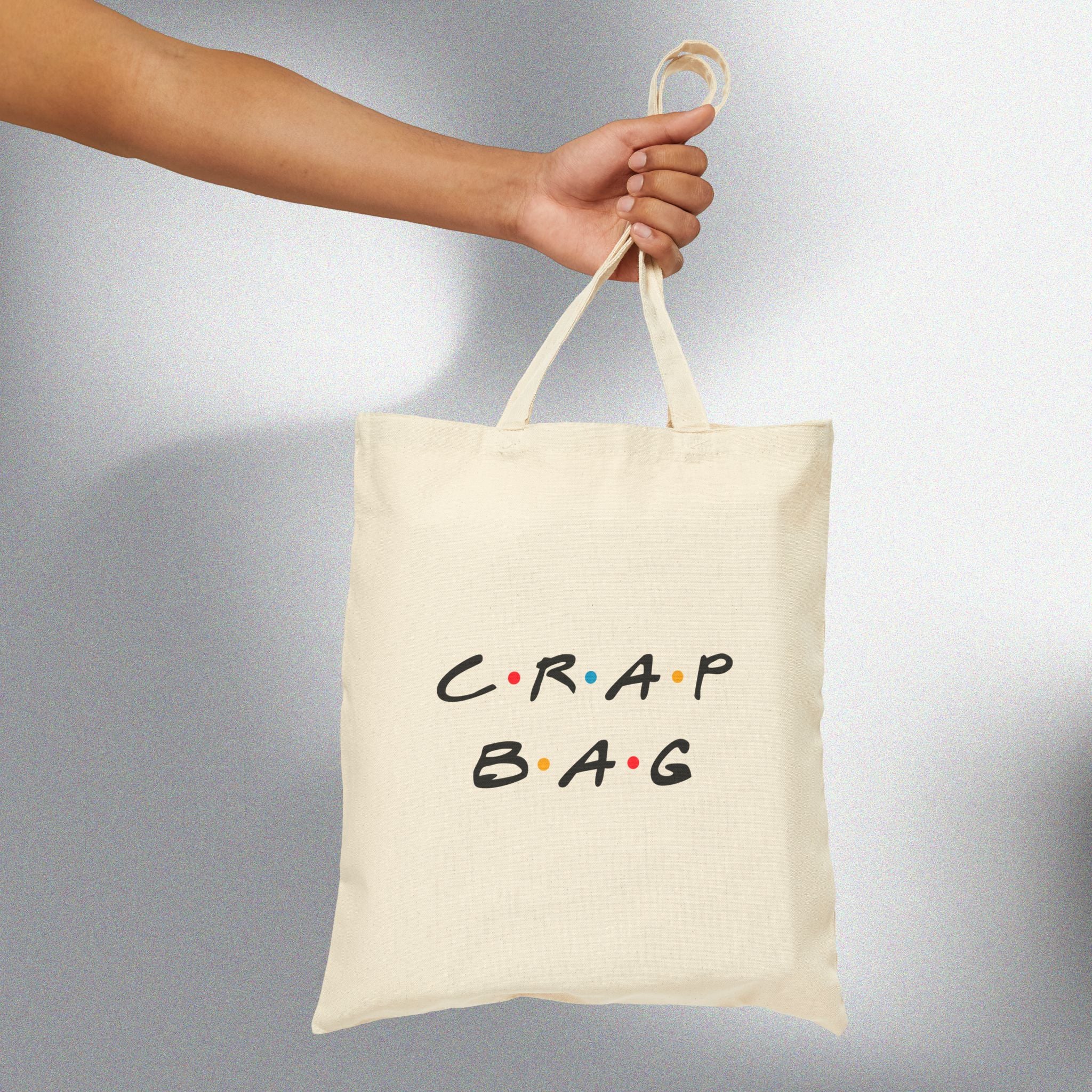 Crap Bag Canvas Tote