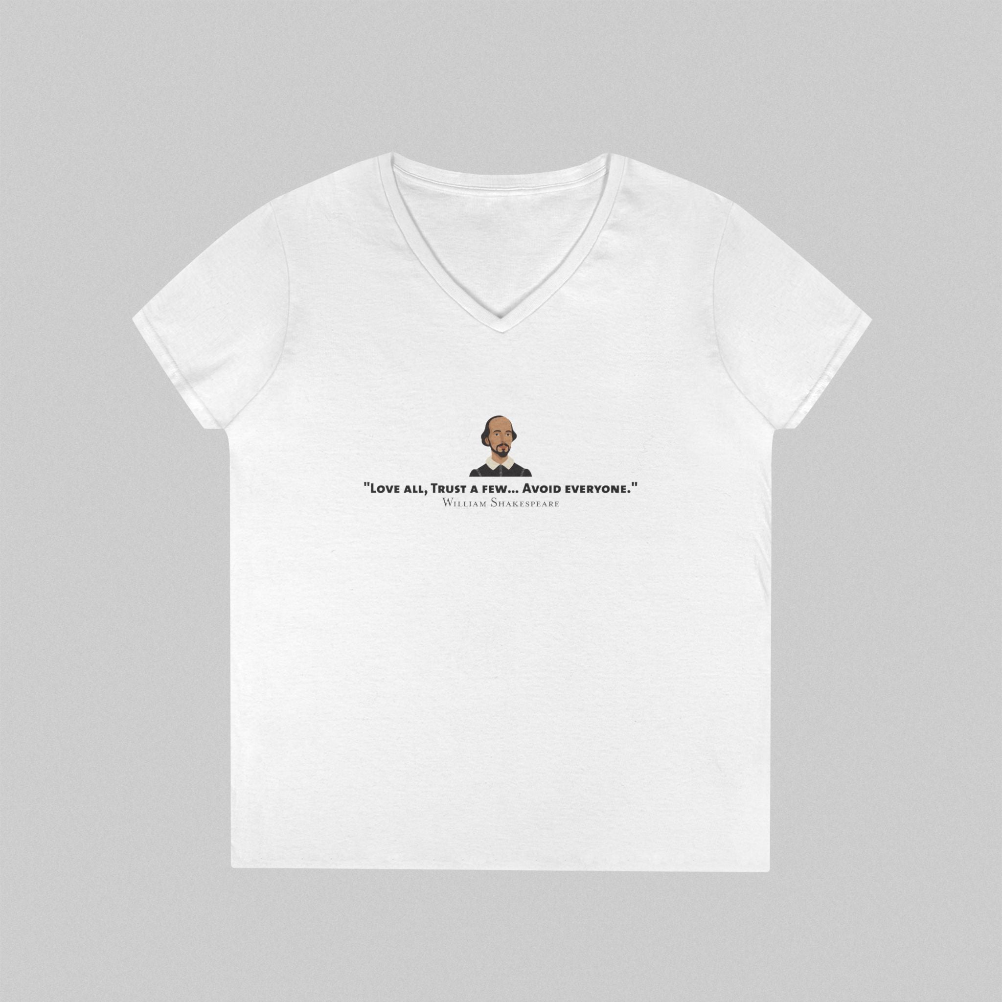 Trust Issues Club! Women’s V-Neck T-Shirt