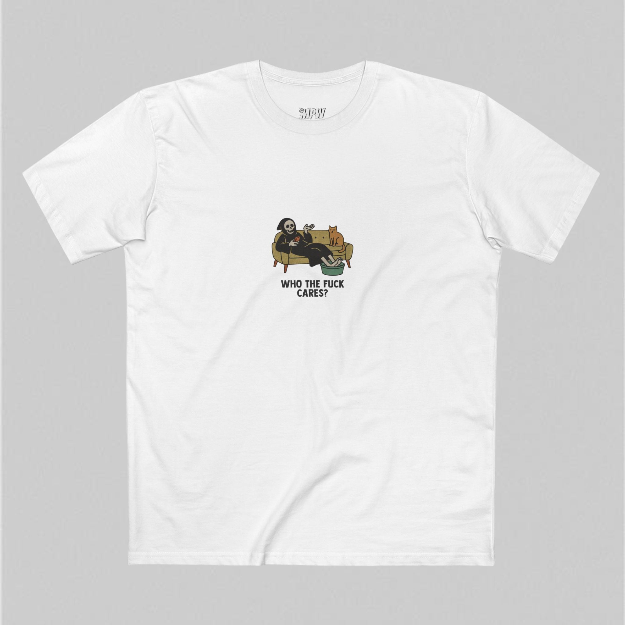 Who the Fuck Cares Men's T-Shirt