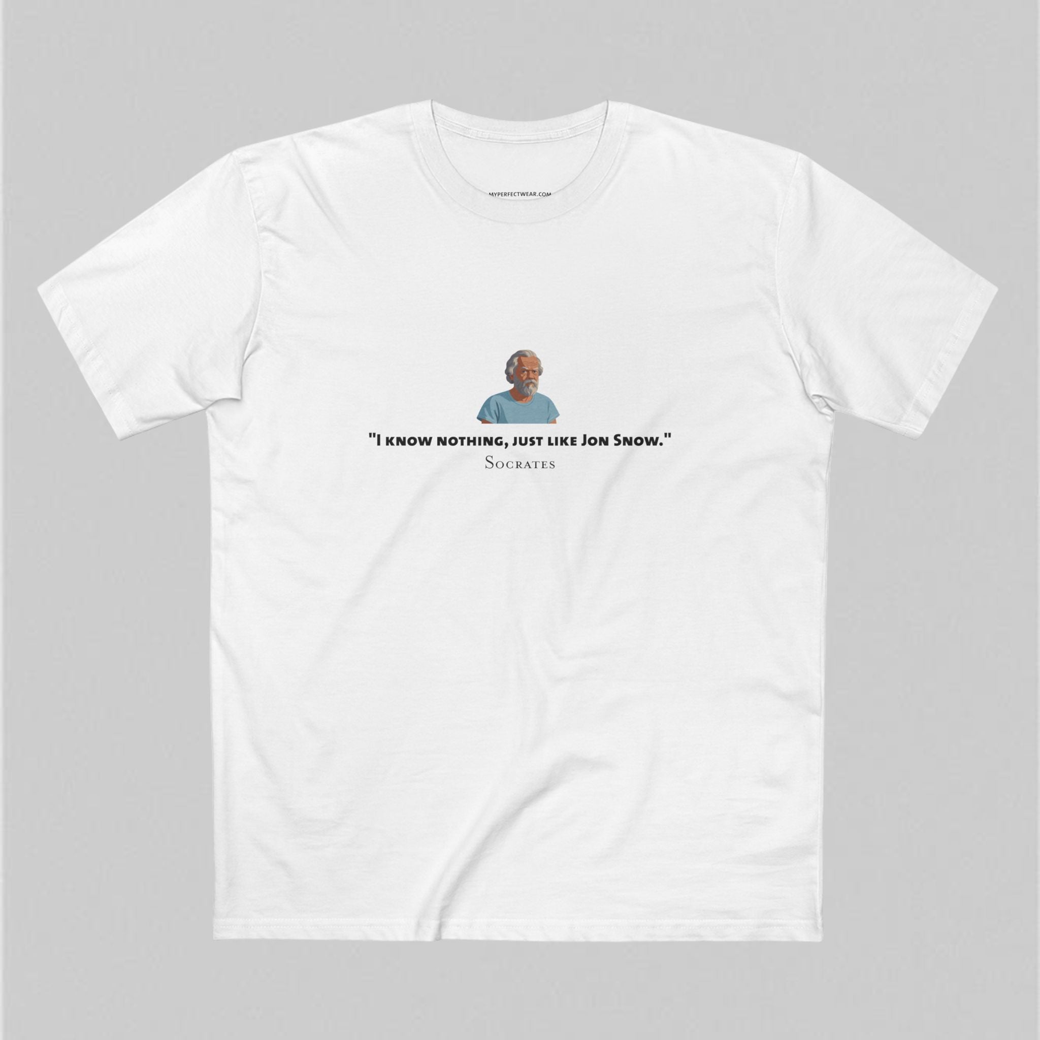 I Know Nothing - Socrates Men’s T-Shirt