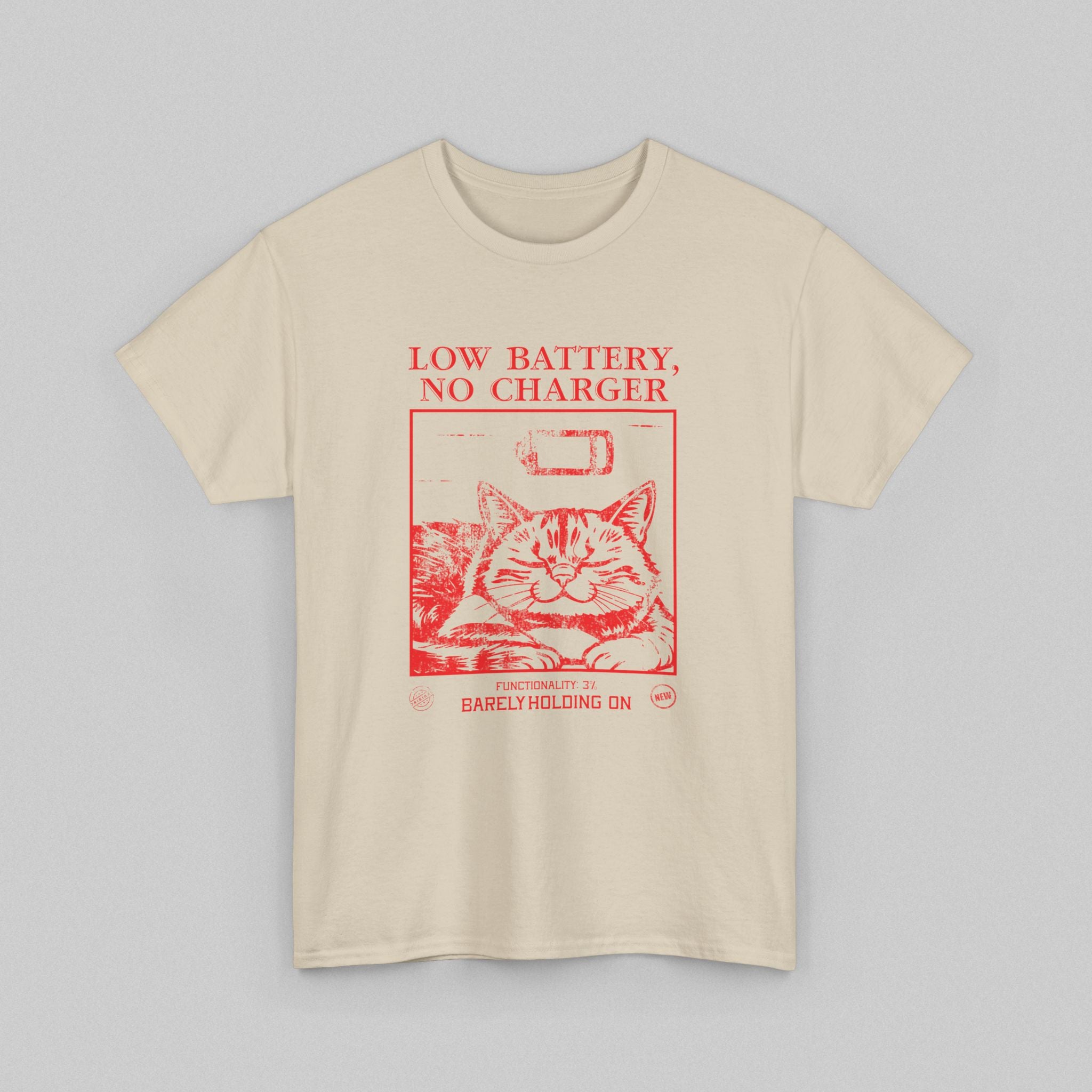 Low Battery Vintage T-shirt for Women