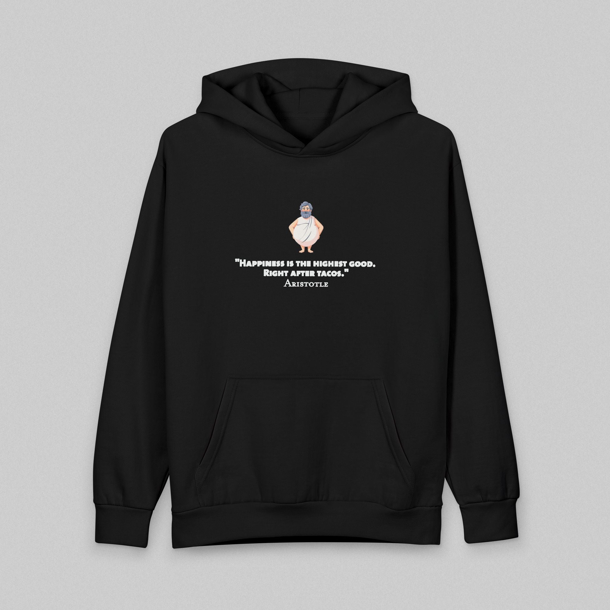 Happiness - Aristotle Men’s Hoodie