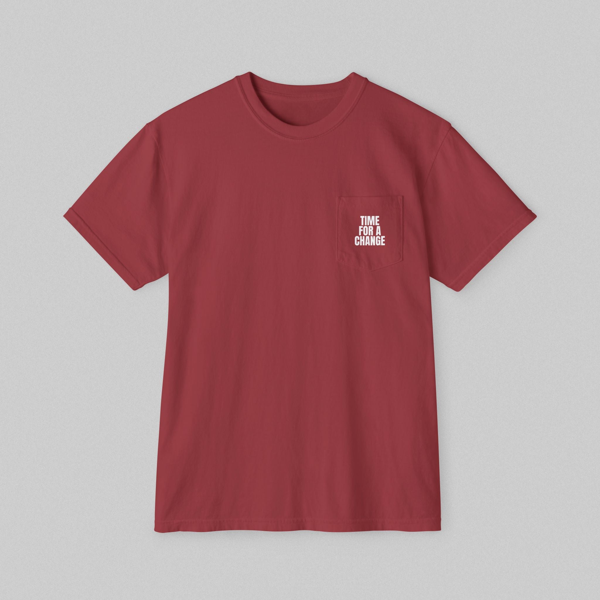 Time For A Change! Women’s Pocket T-Shirt