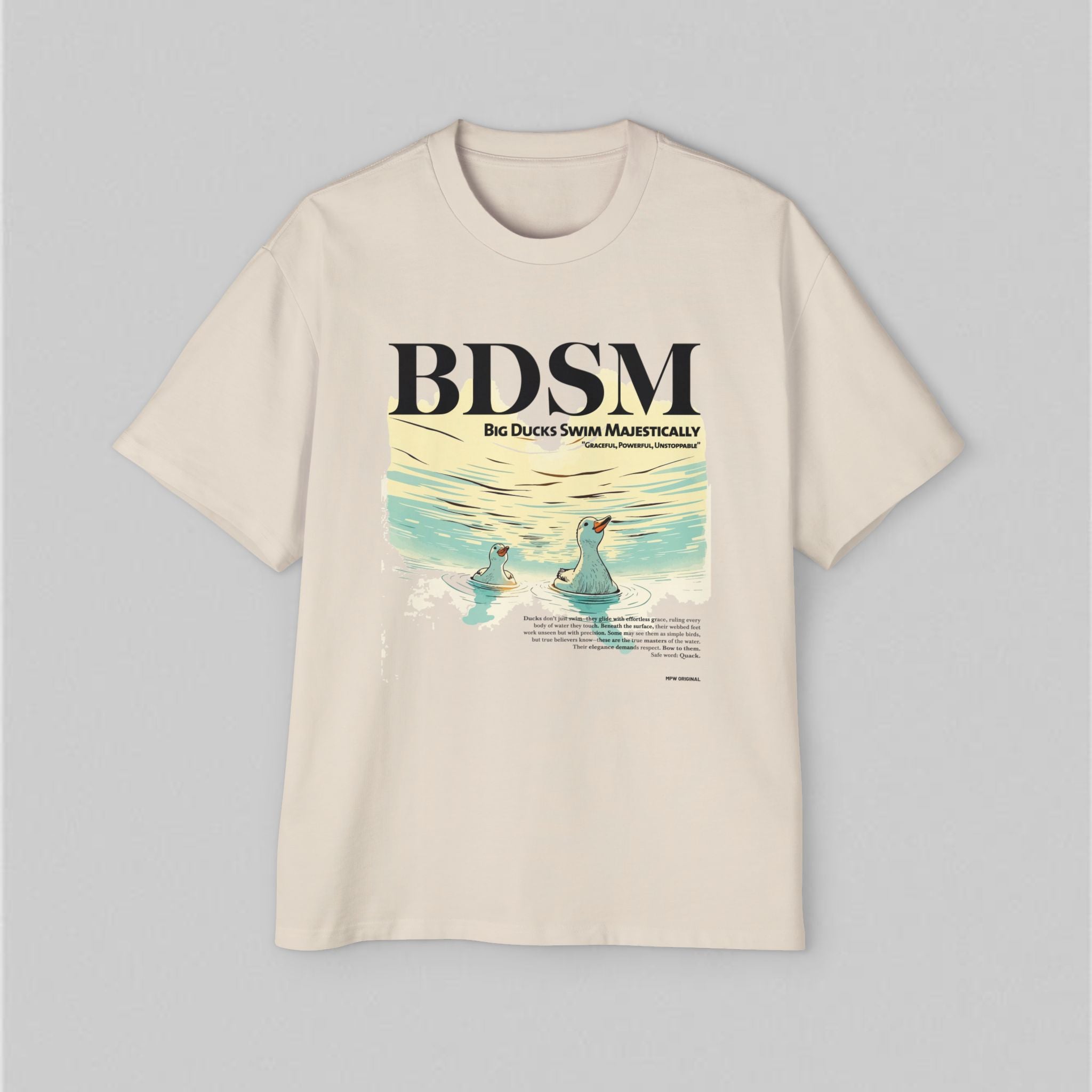 BDSM! Men's Oversized T-Shirt