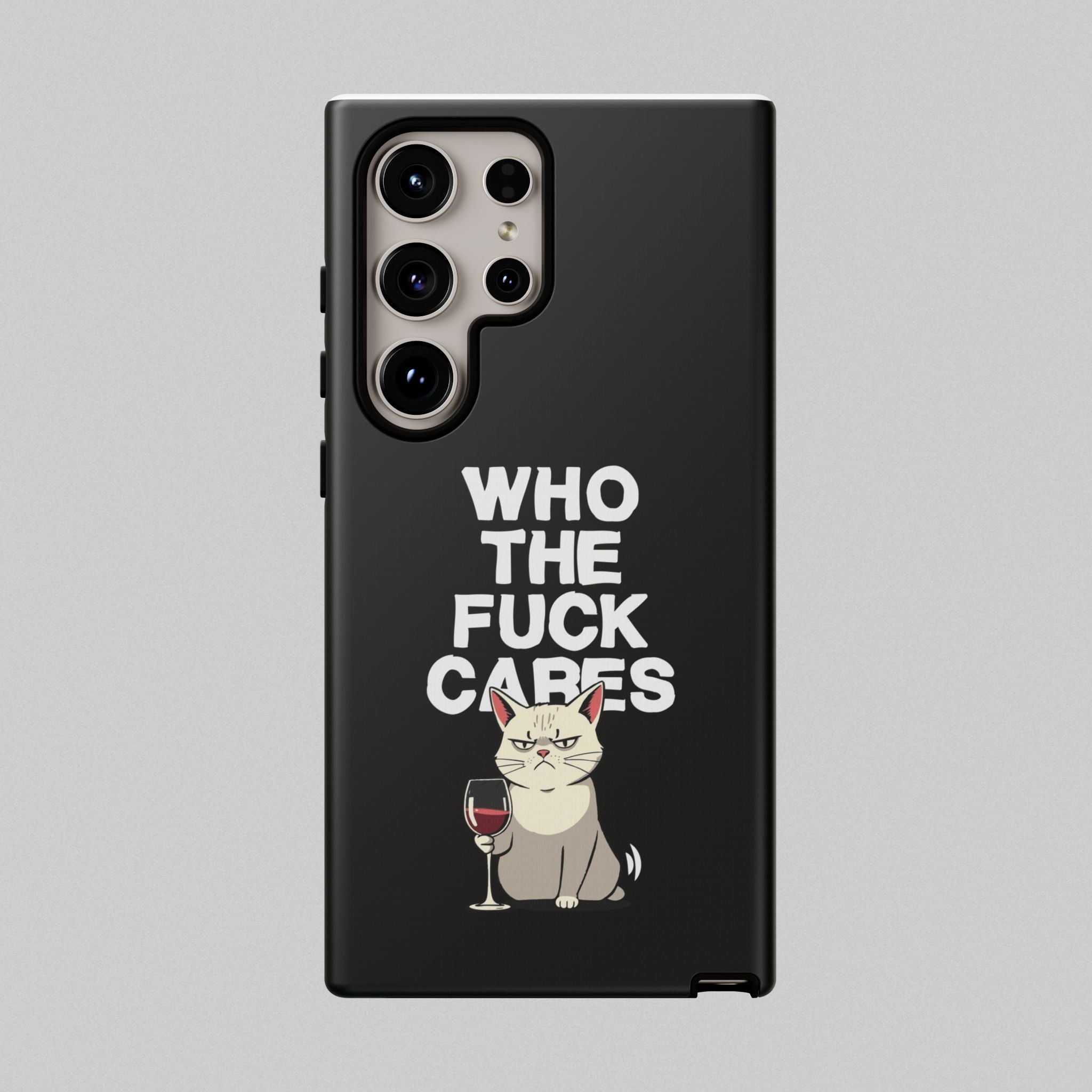 Who the Fuck Cares! Phone Case