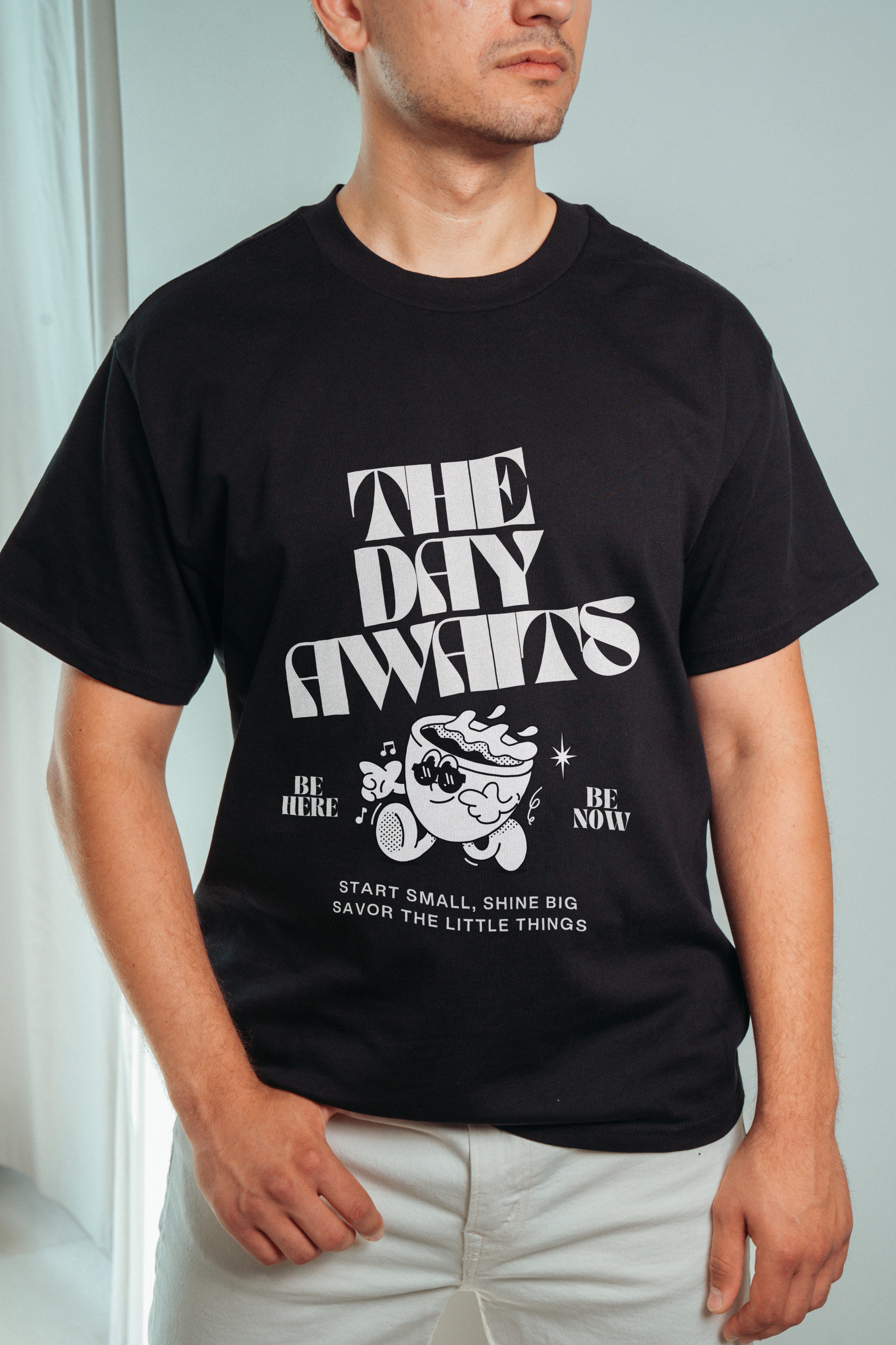 The Day Awaits! Oversized T-Shirt