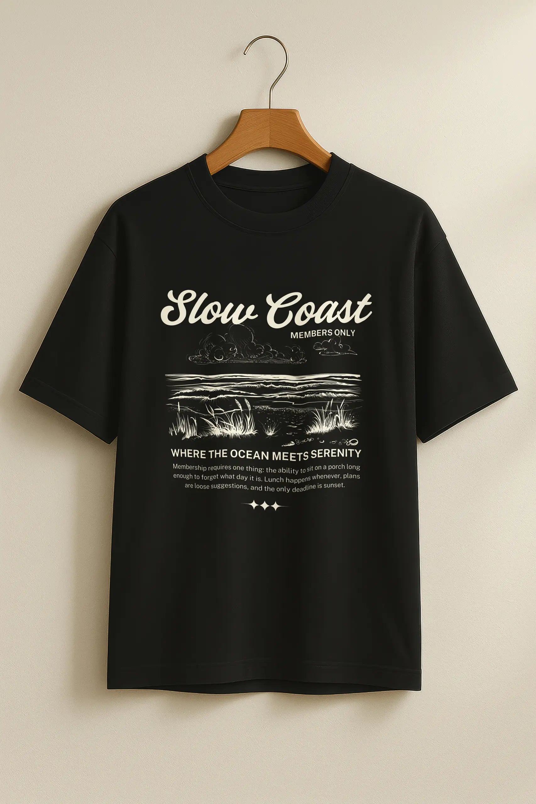 Slow Coast Oversized T-Shirt