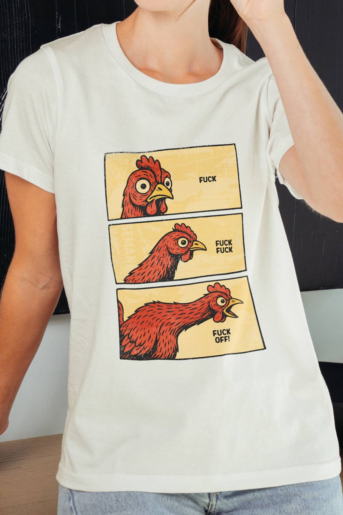 Cluck This Shit! Women’s T-Shirt