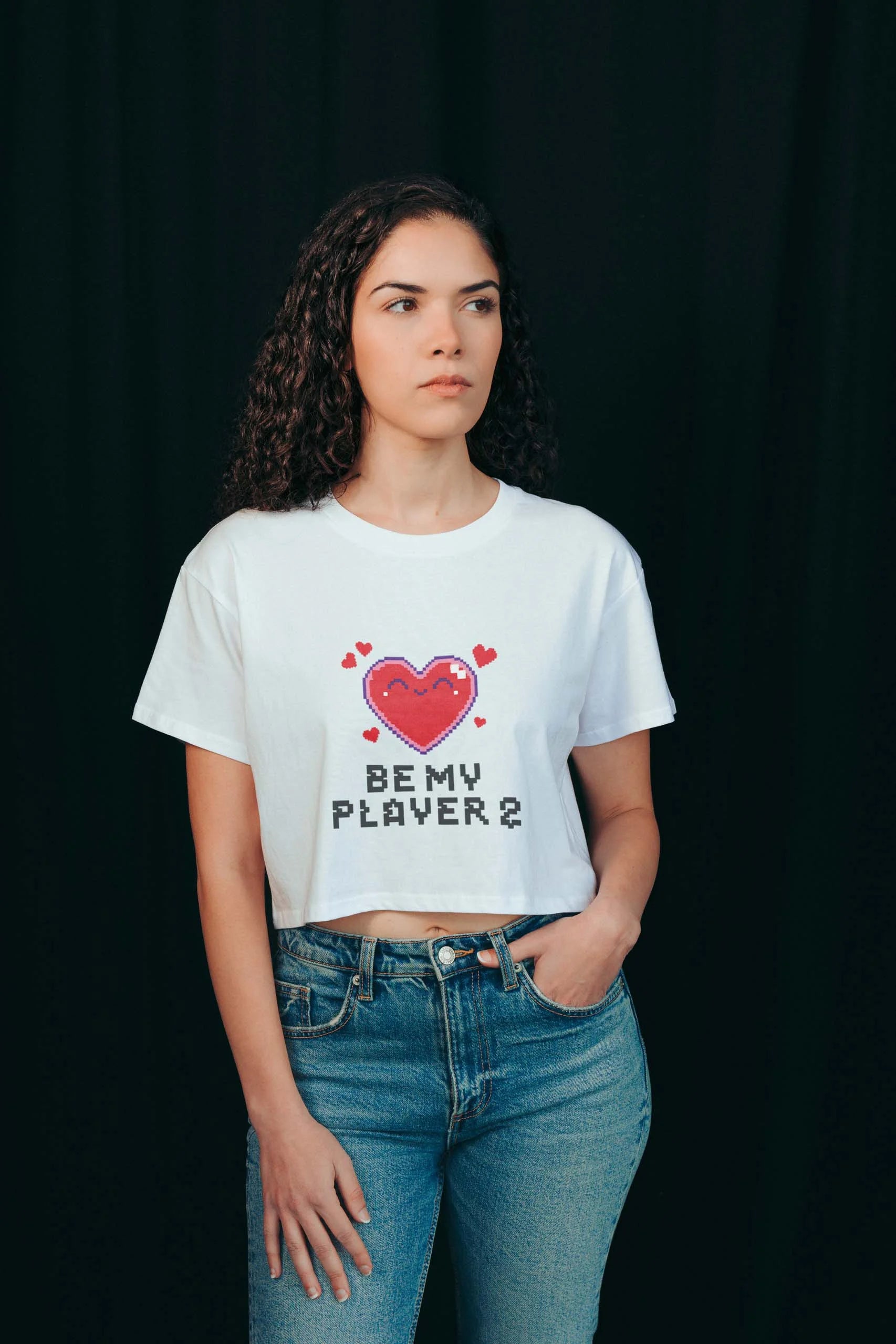 Be My Player 2! Crop Tee