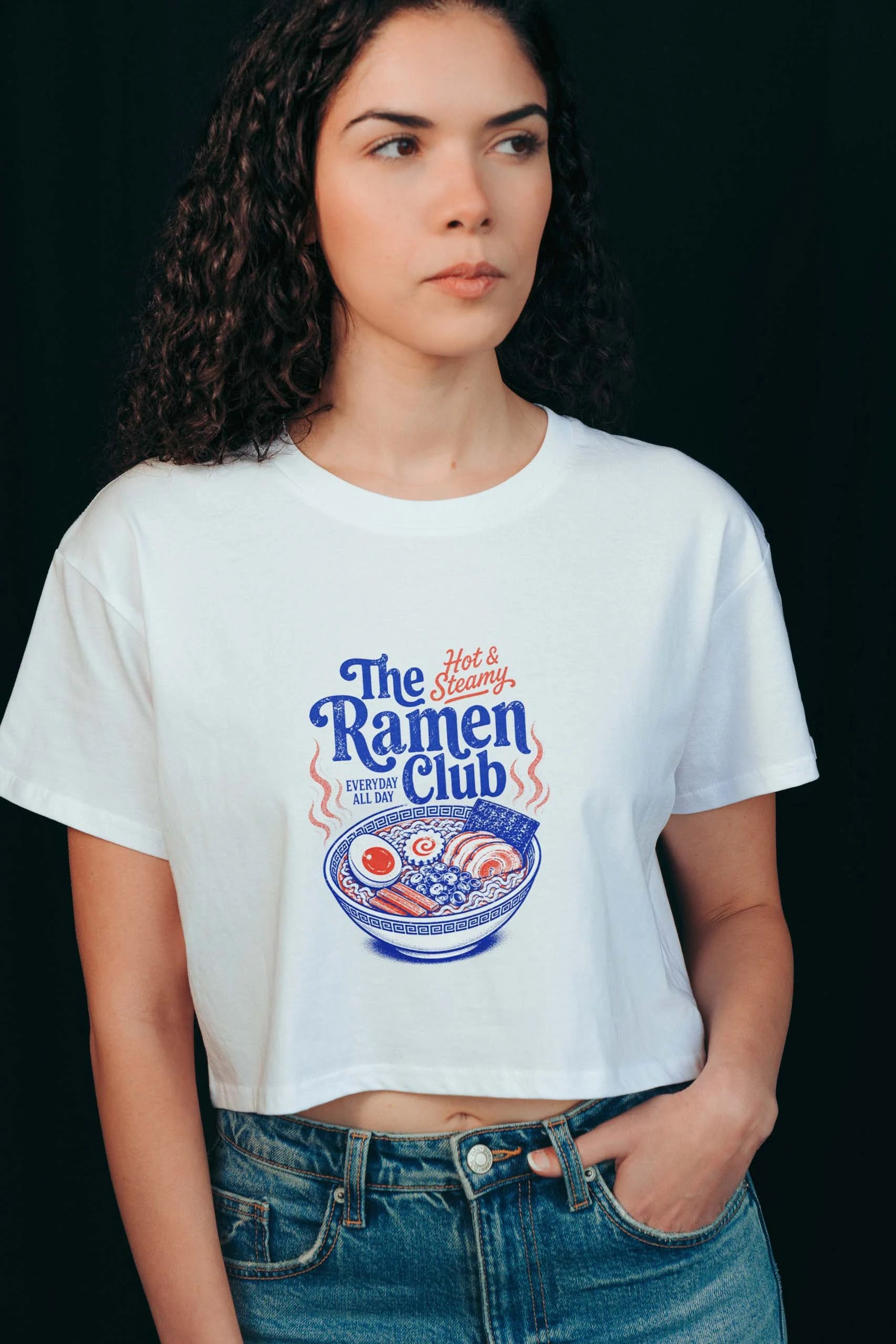 The Ramen Club! Crop Tee