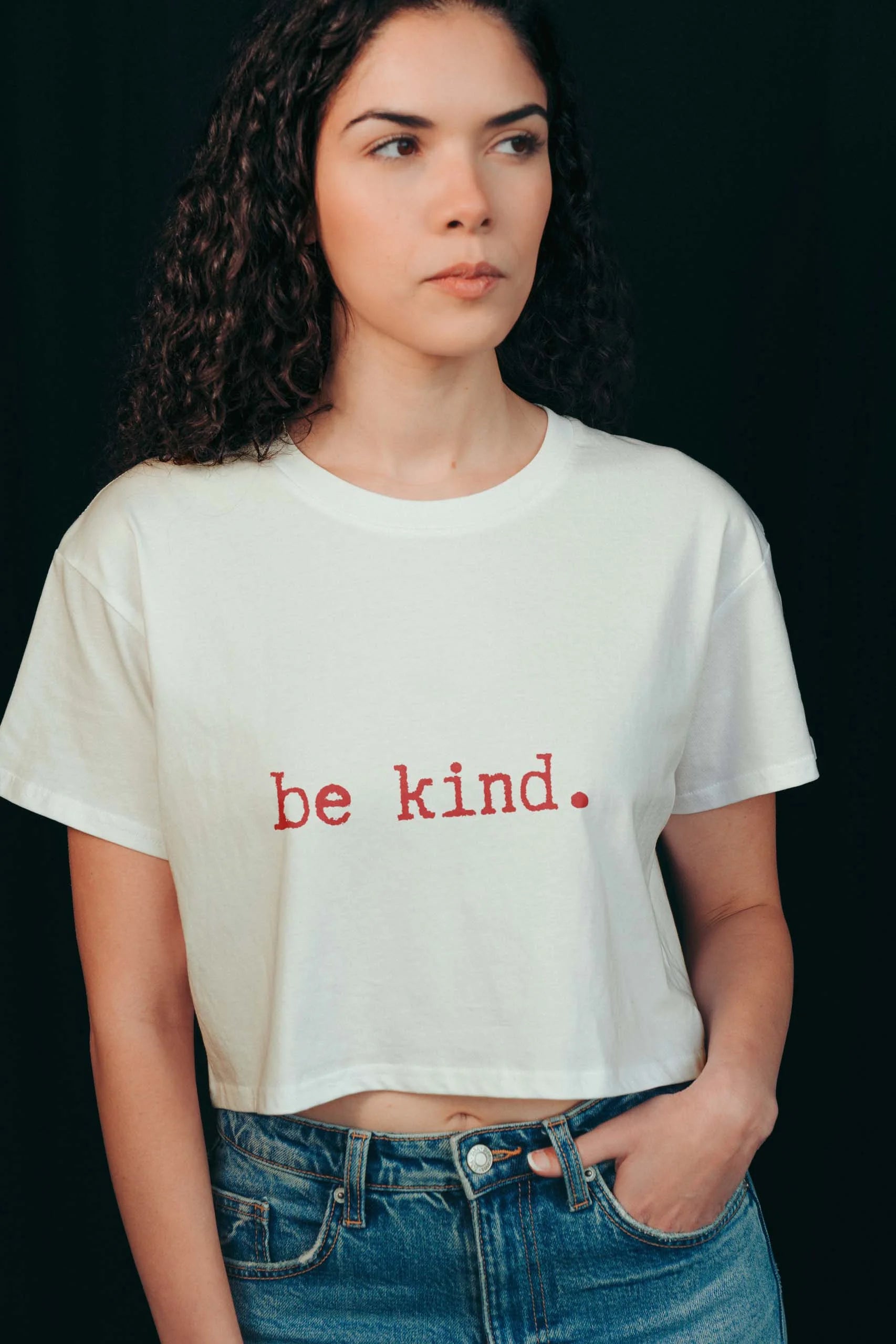 Be Kind! Crop Tee
