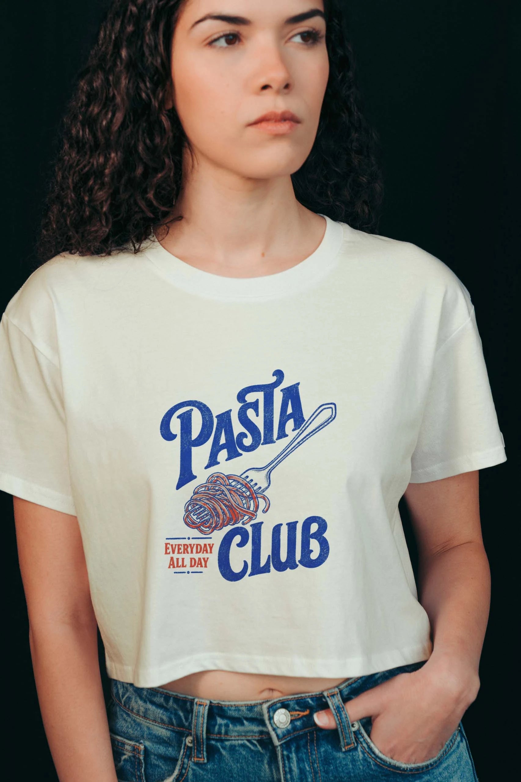 Pasta Club! Crop Tee