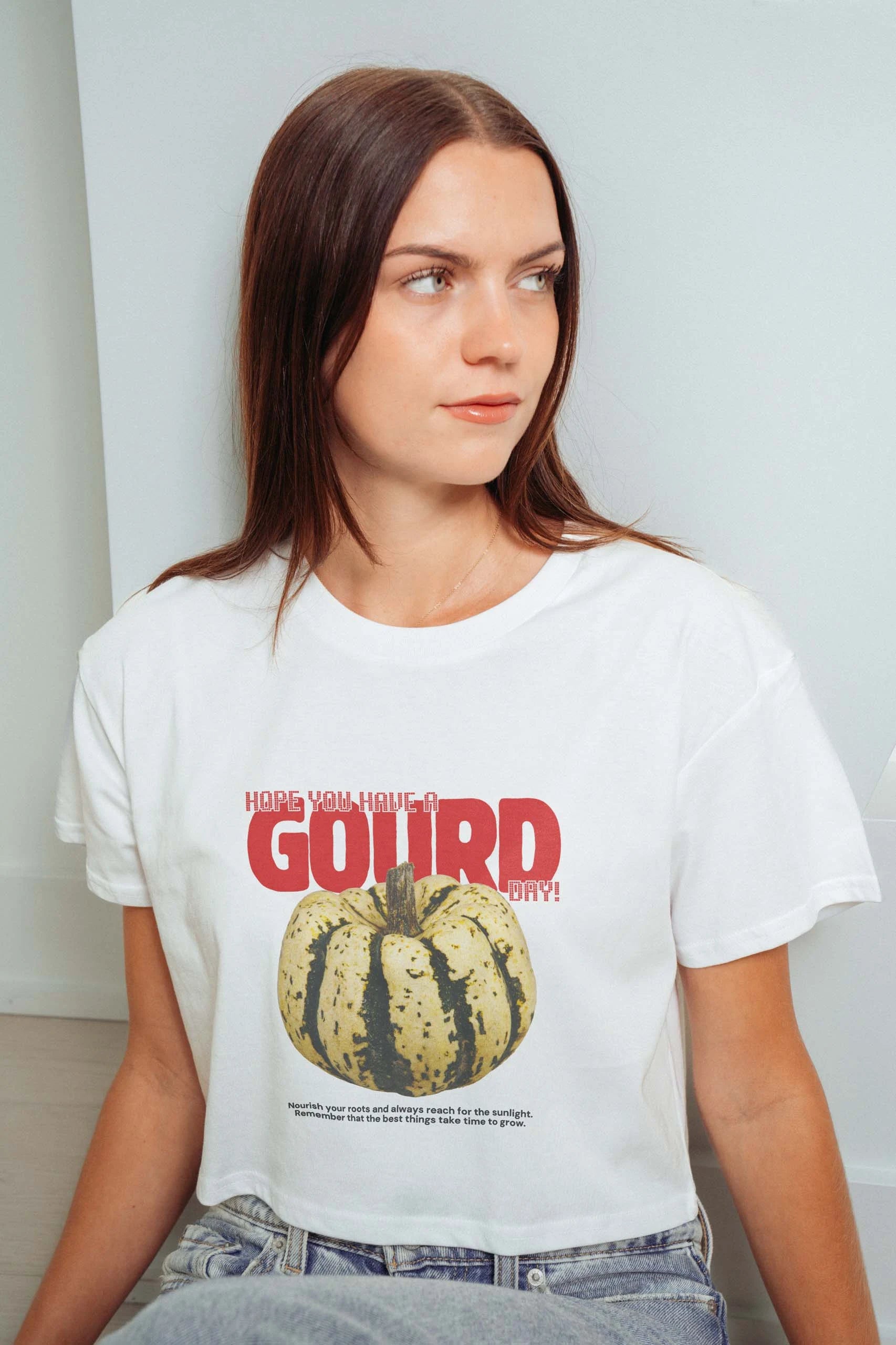 Gourd Day! Crop Tee