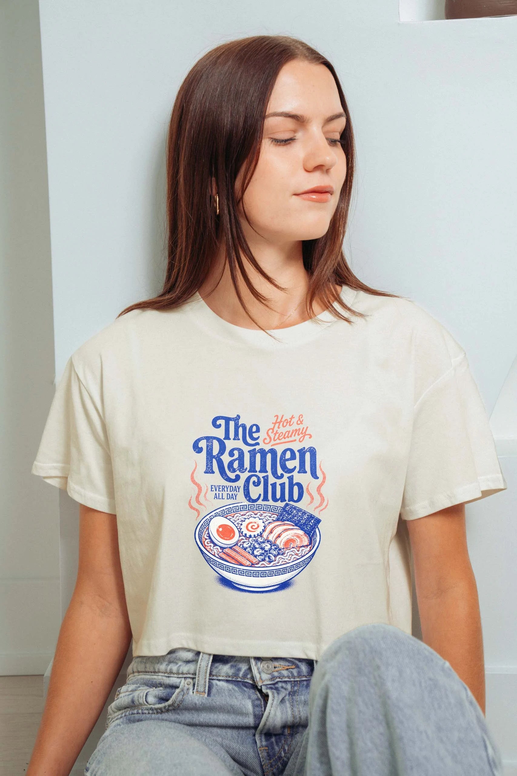 The Ramen Club! Crop Tee