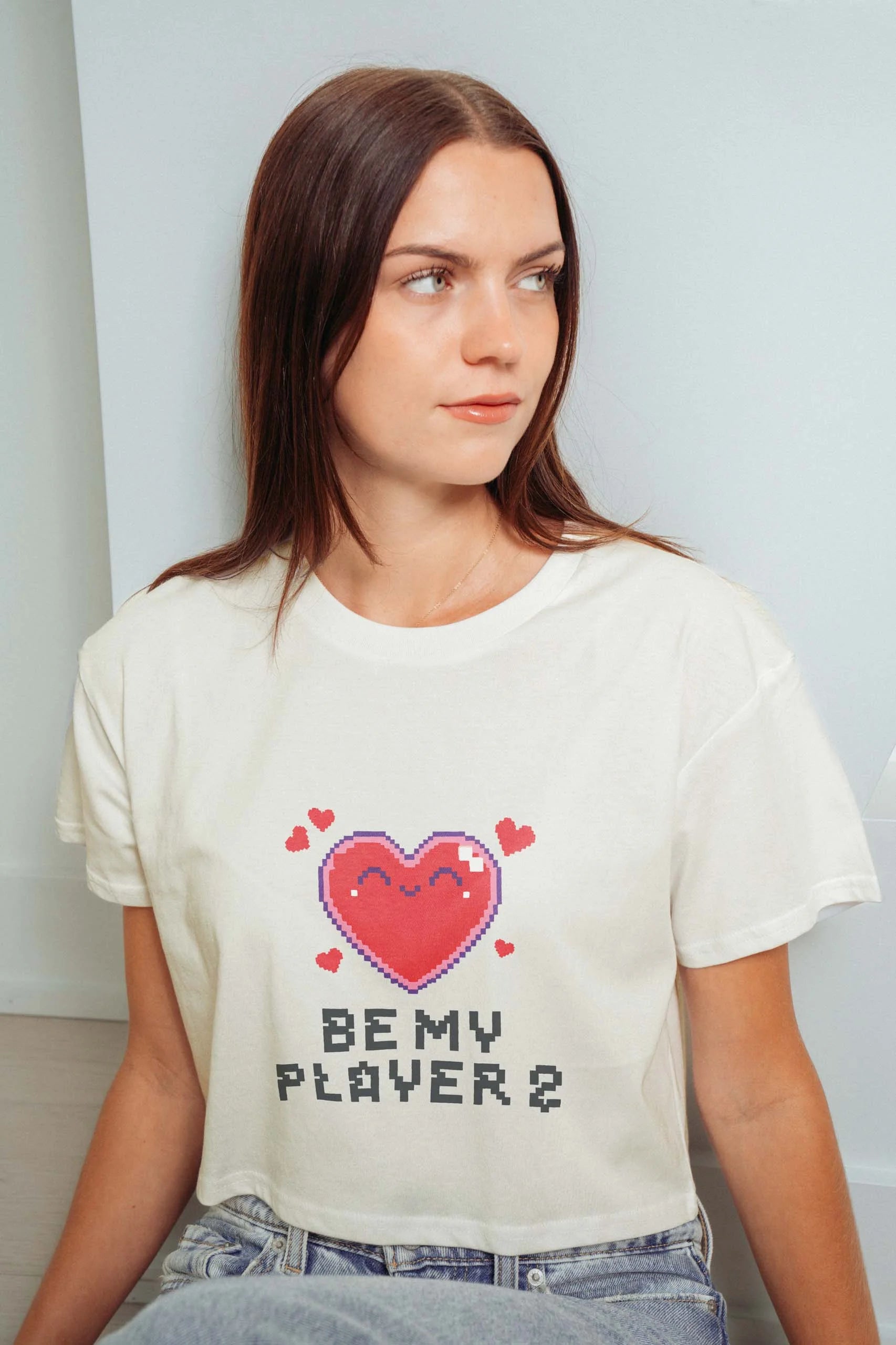 Be My Player 2! Crop Tee