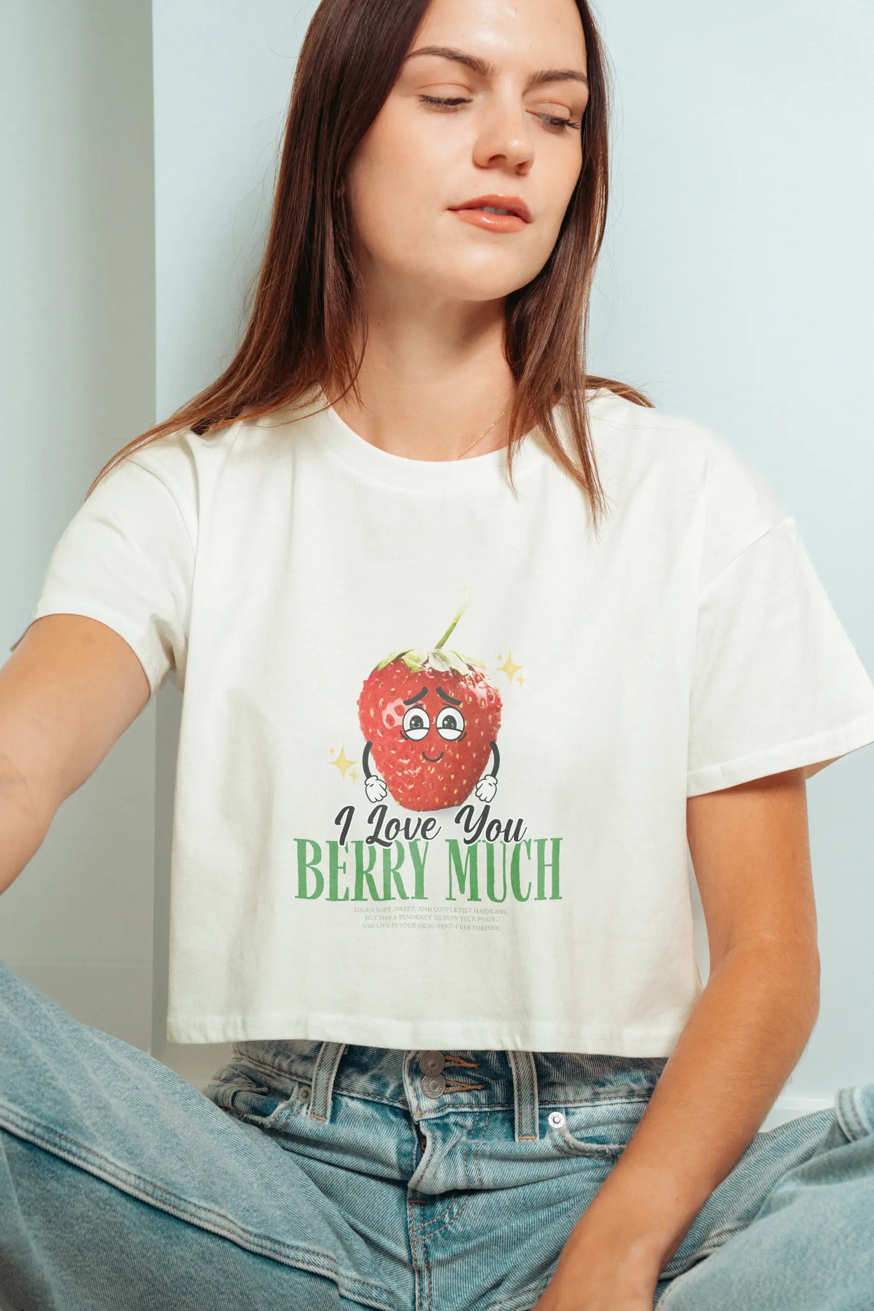 Berry Much! Crop Tee