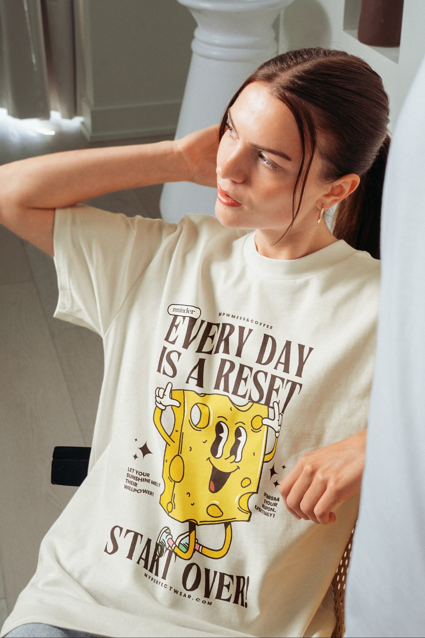 Start Over! Oversized T-Shirt