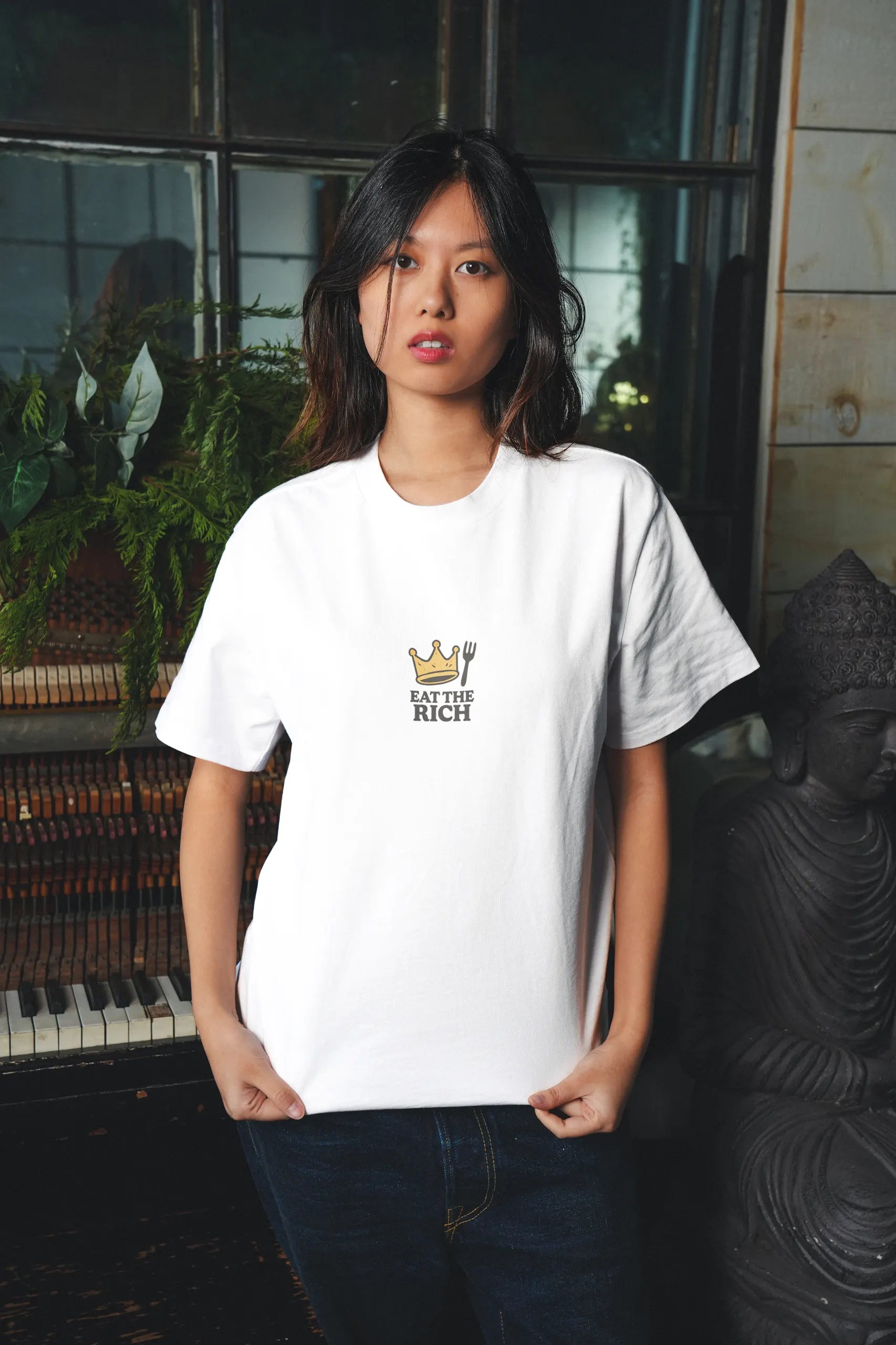 Eat The Rich! Oversized T-Shirt