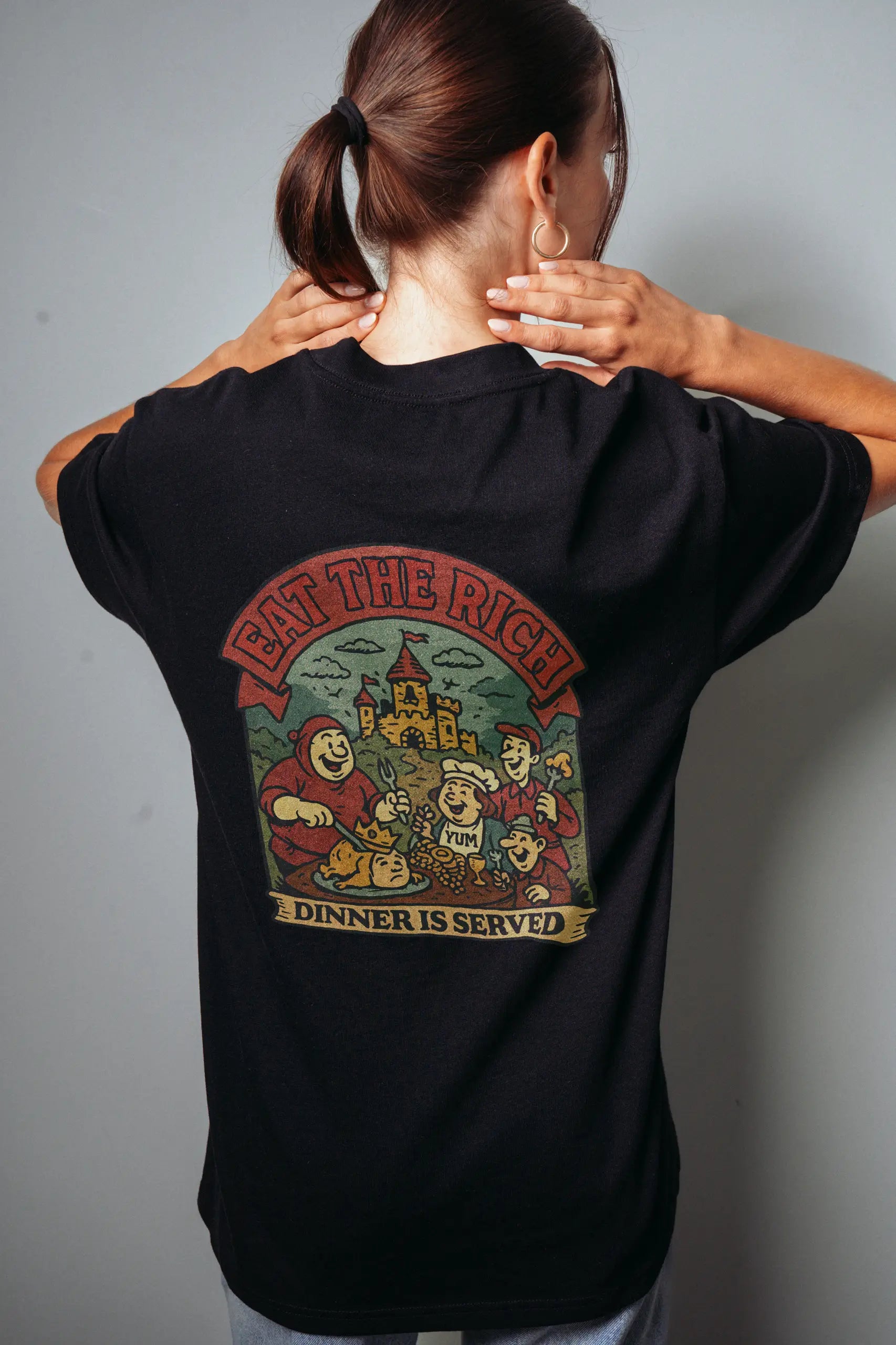 Eat The Rich! Oversized T-Shirt