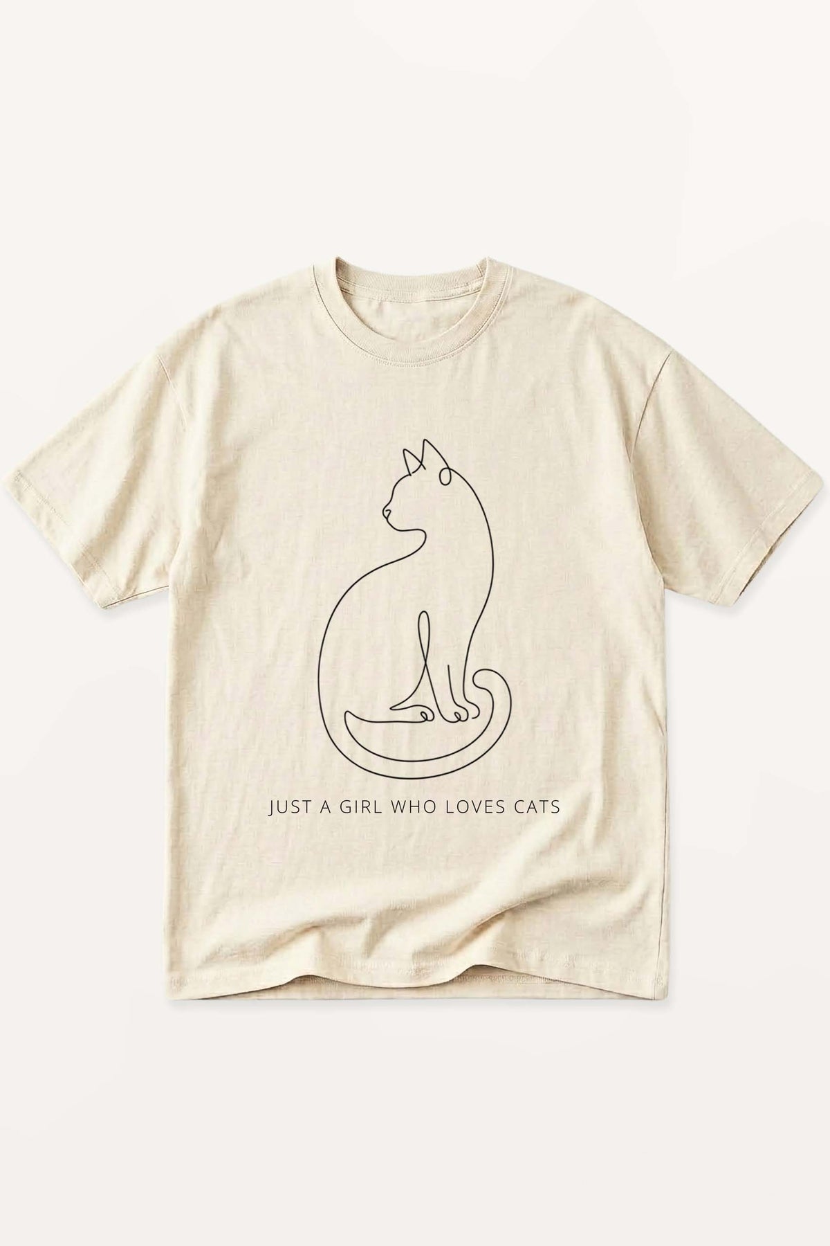 Just A Girl Who Loves Cats! T-Shirt