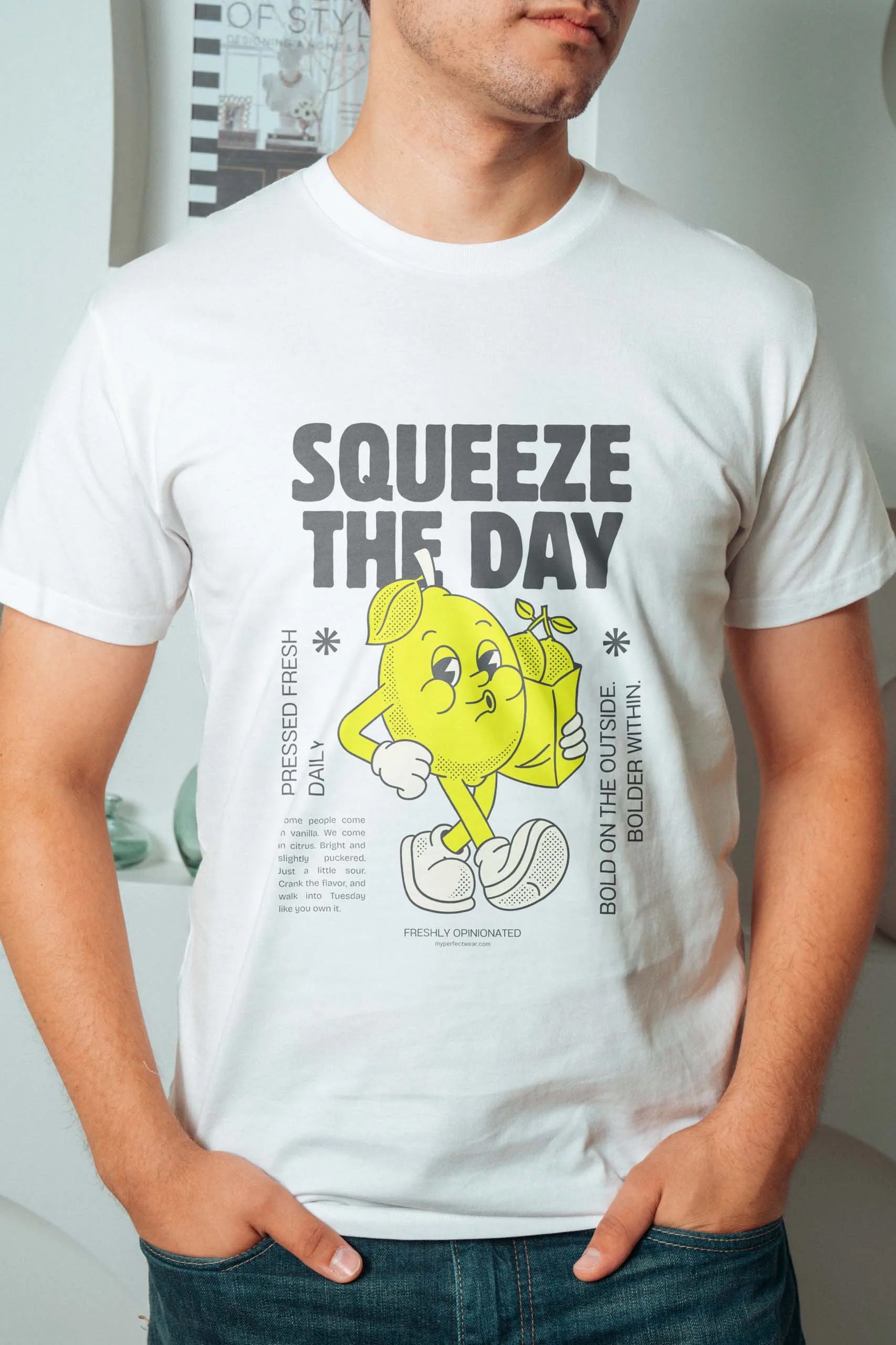 Squeeze The Day Oversized T-Shirt