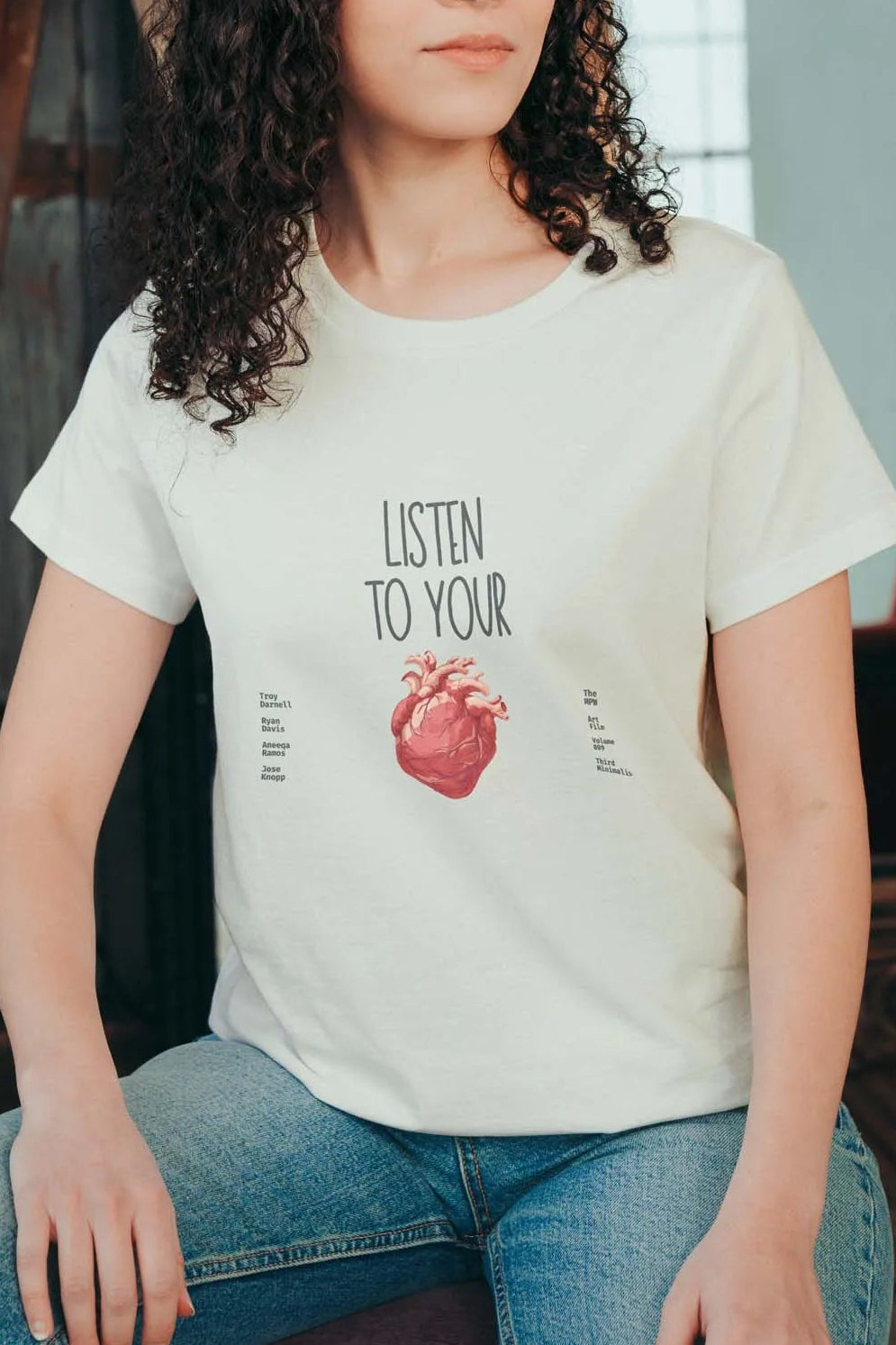 Listen To Your Heart! Women's T-Shirt