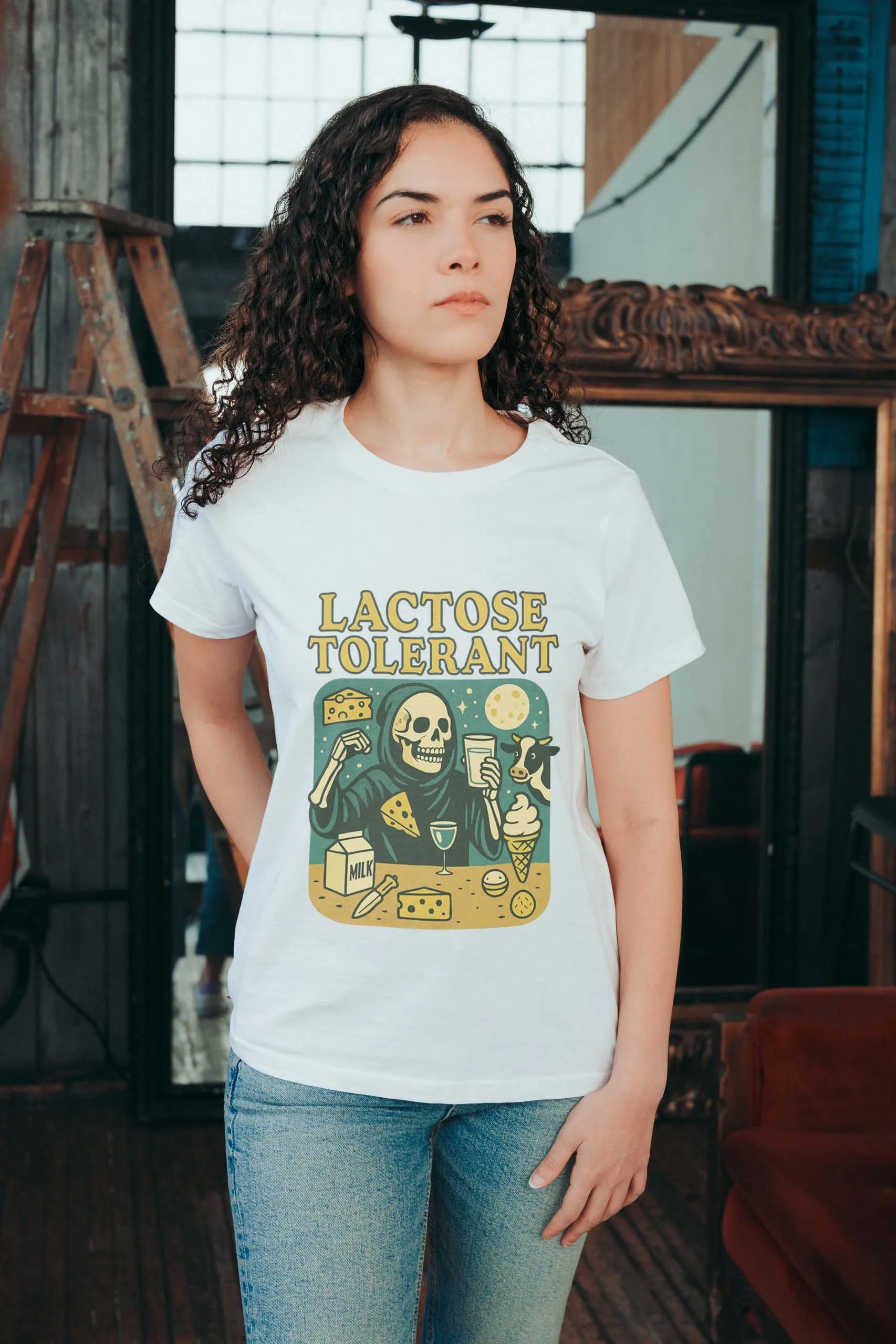 Lactose Tolerant! Women’s T-Shirt