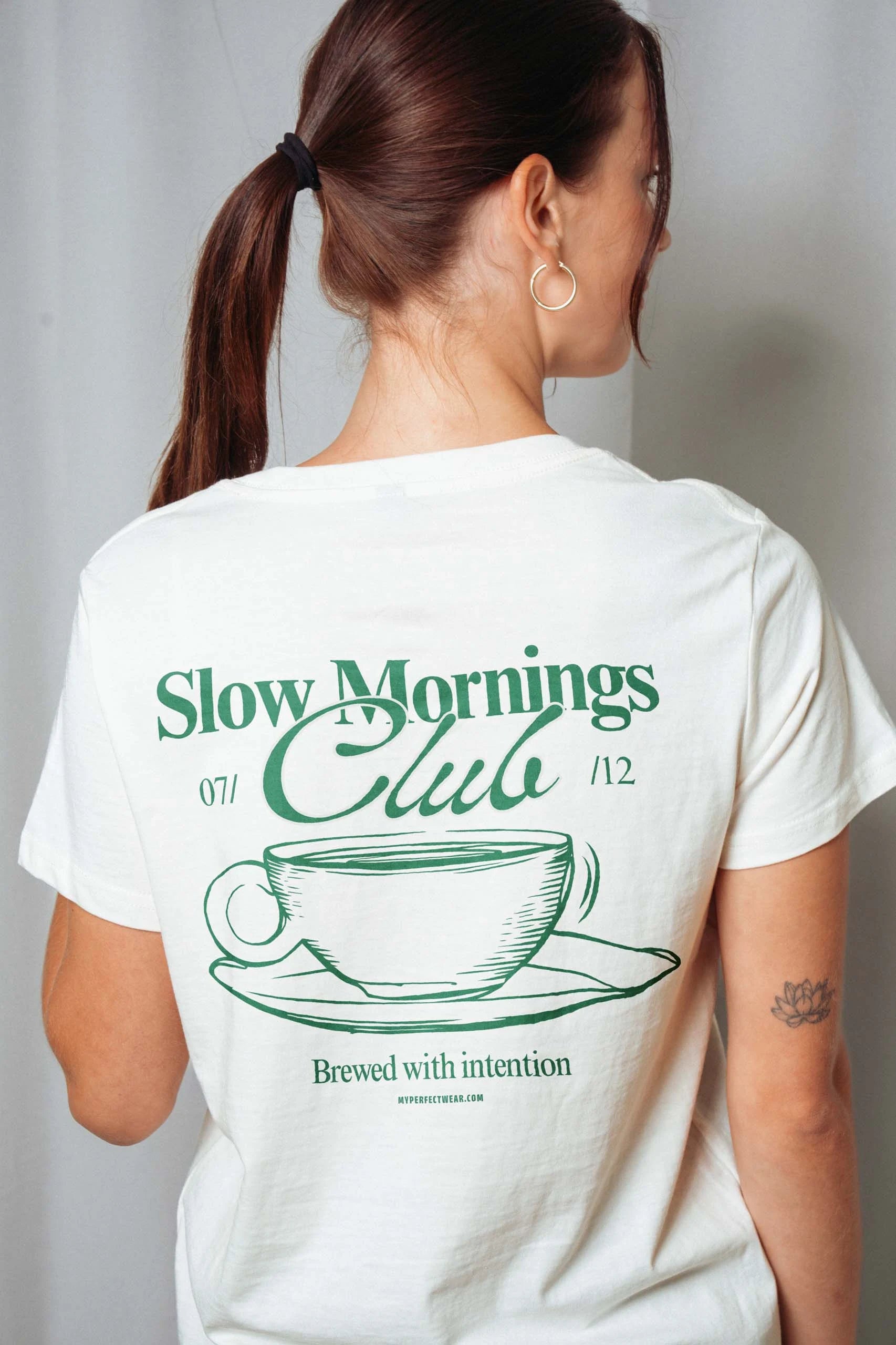 Slow Mornings Club! T-Shirt